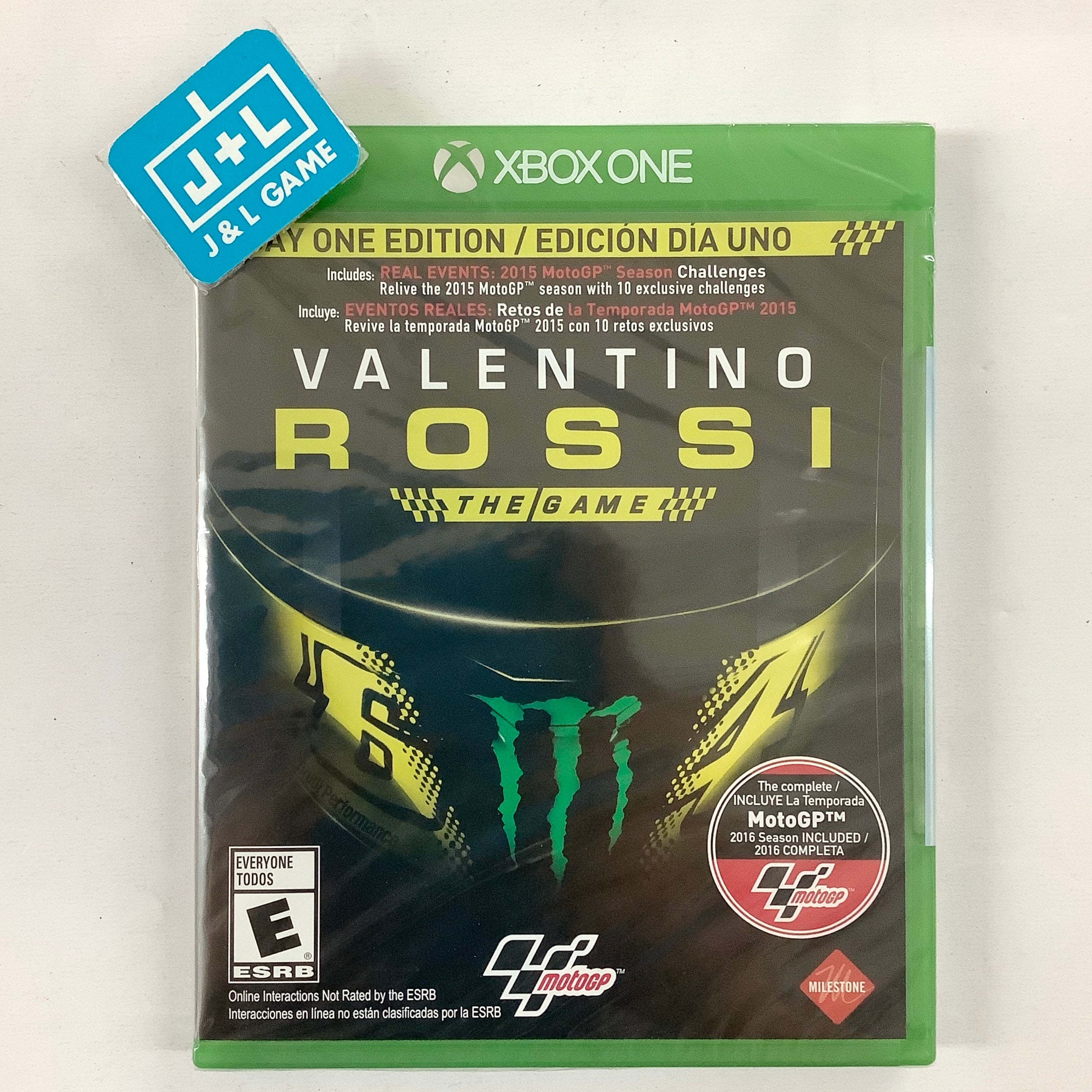 Valentino Rossi The Game MotoGP 2016 (Day One Edition) - (XB1) Xbox One Video Games Milestone S.r.l   