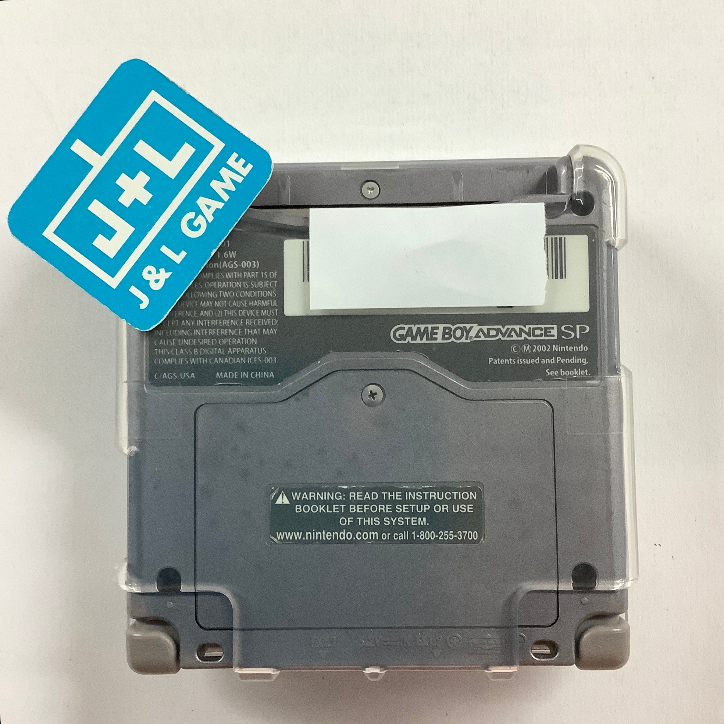 Game Boy Advance SP TPU Protector (Clear) - (GBA) Game Boy Advance Accessories Nintendo   