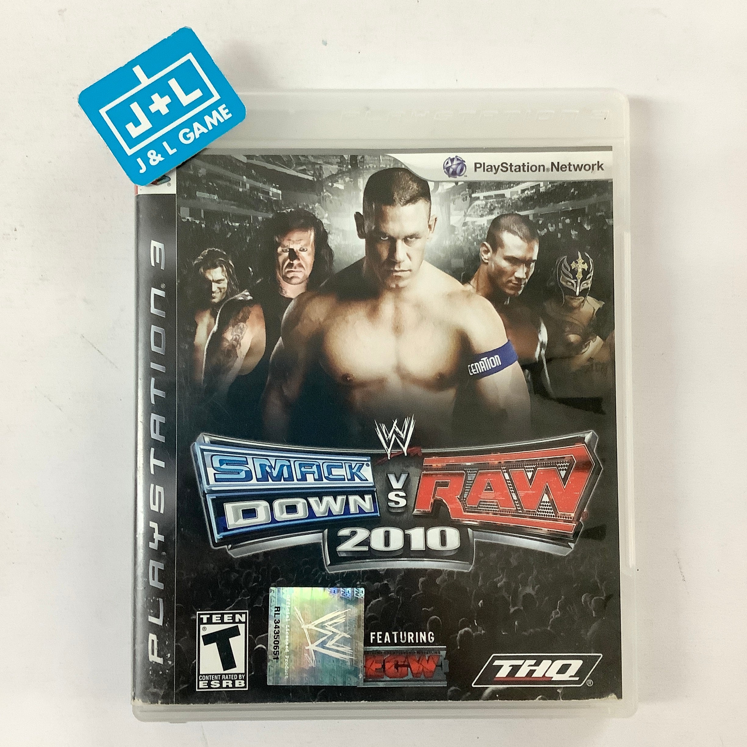 WWE SmackDown vs. Raw 2010 - (PS3) PlayStation 3 [Pre-Owned] Video Games THQ   