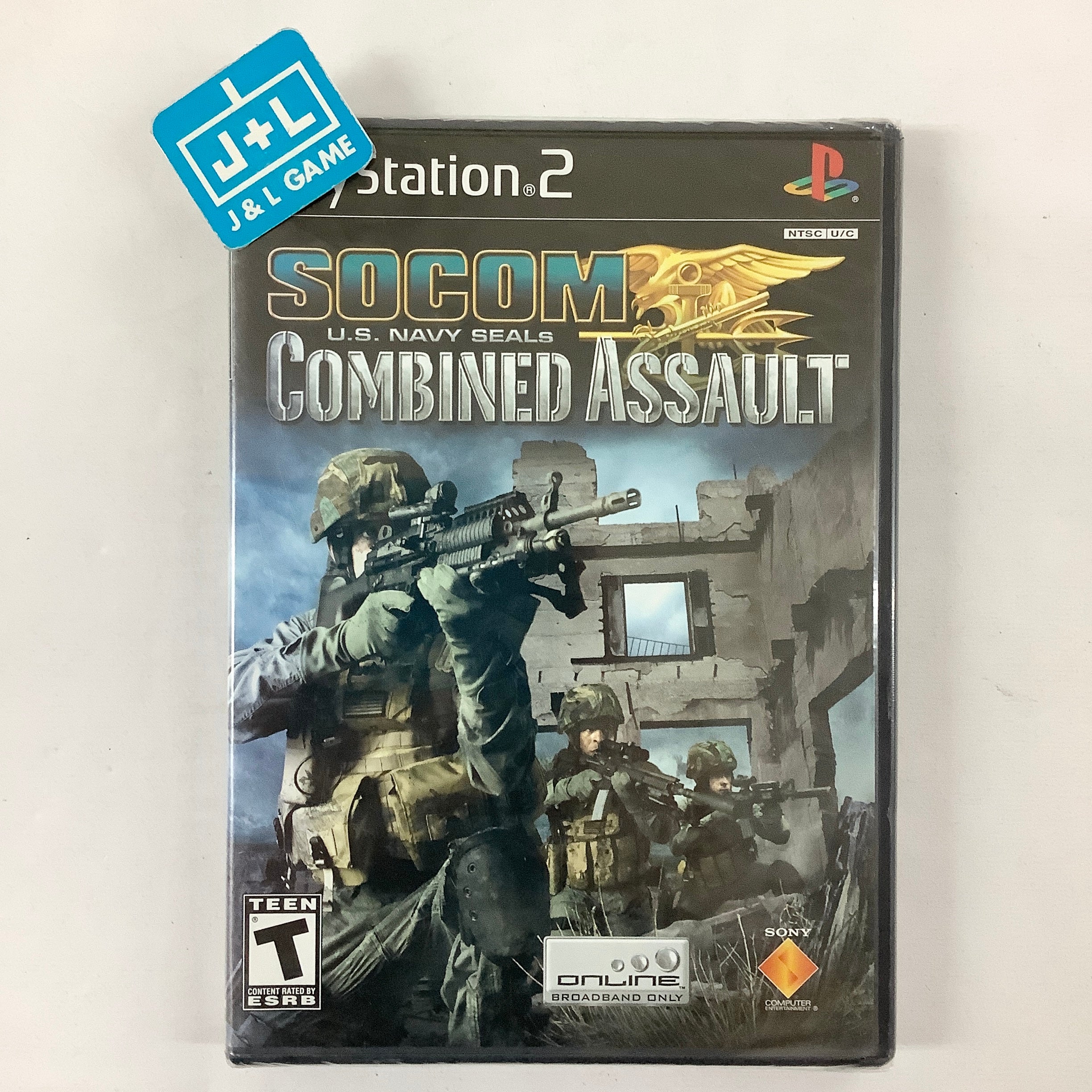 SOCOM: U.S. Navy SEALs: Combined Assault - (PS2) PlayStation 2 Video Games SCEA