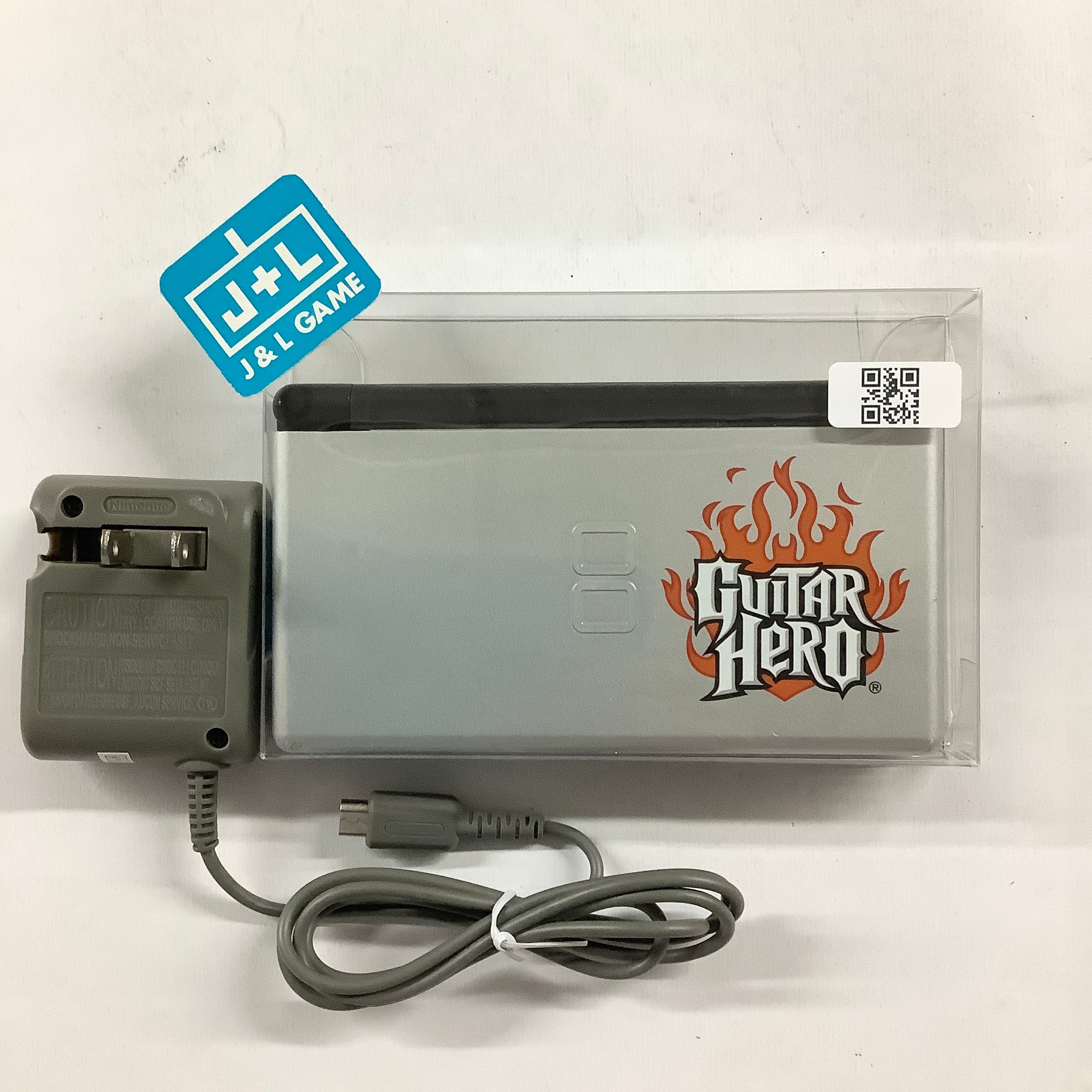 Nintendo DS Lite Console (Guitar Hero Metallic Silver) - (NDS) Nintendo DS  [Pre-Owned] Consoles Nintendo   