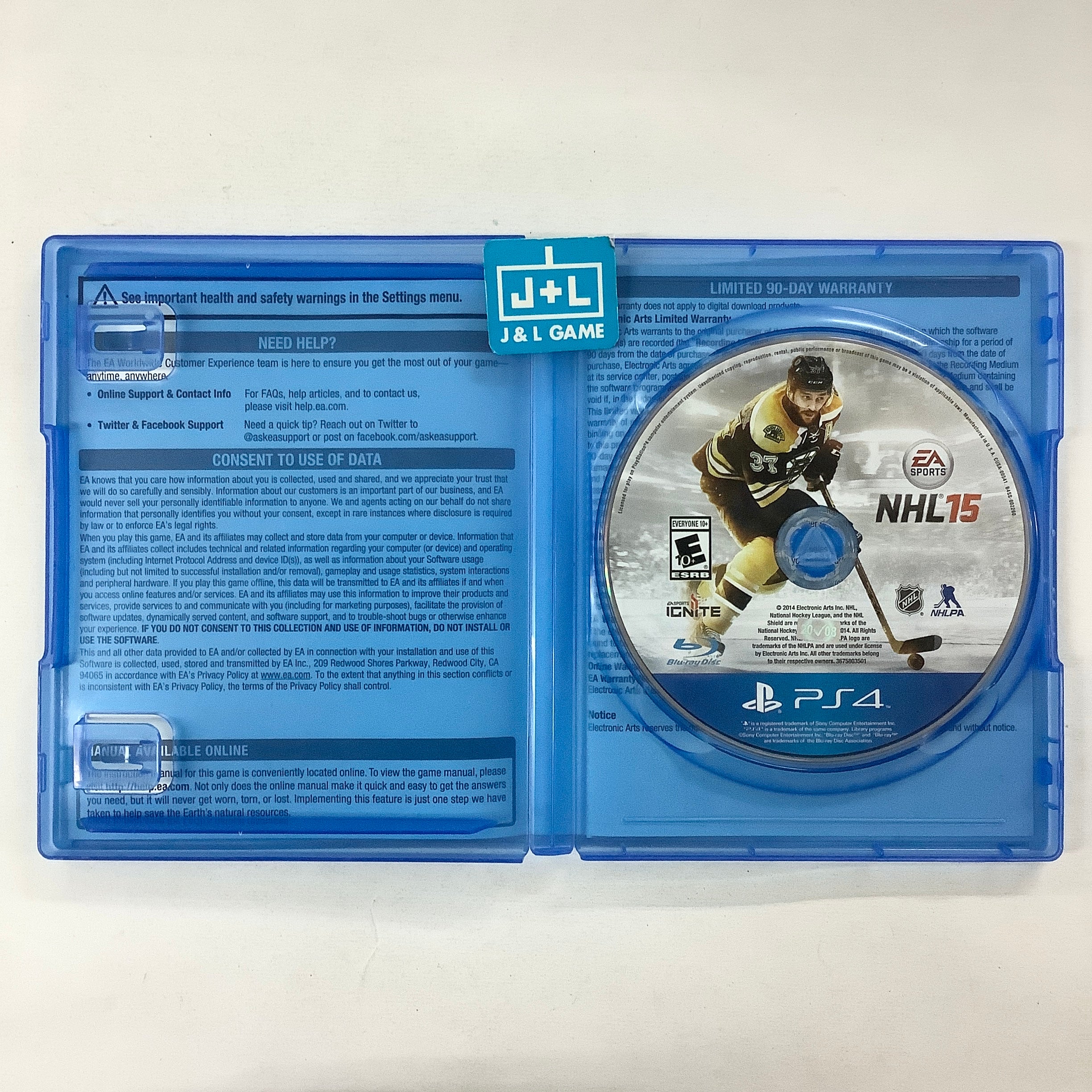 NHL 15 - (PS4) PlayStation 4 [Pre-Owned] Video Games Electronic Arts