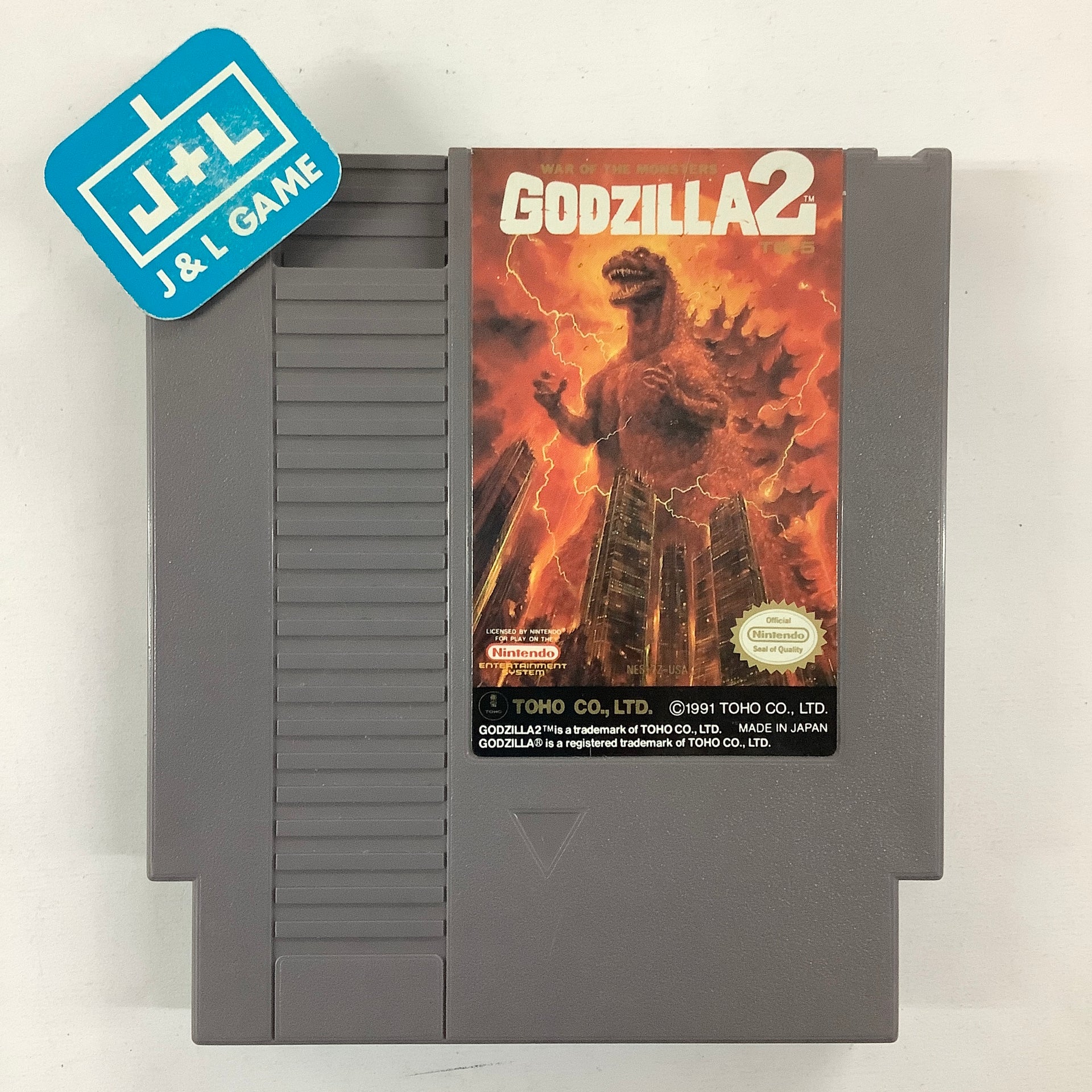 Godzilla 2: War of the Monsters - (NES) Nintendo Entertainment System | J&L  Game