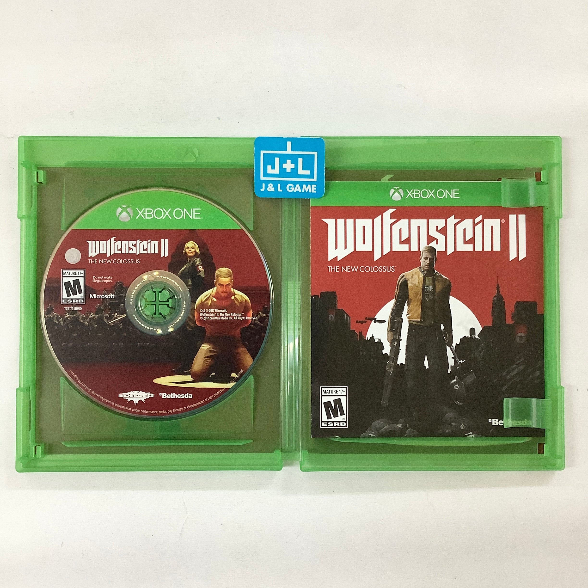 Wolfenstein II: The New Colossus - (XB1) Xbox One [Pre-Owned] Video Games Bethesda   