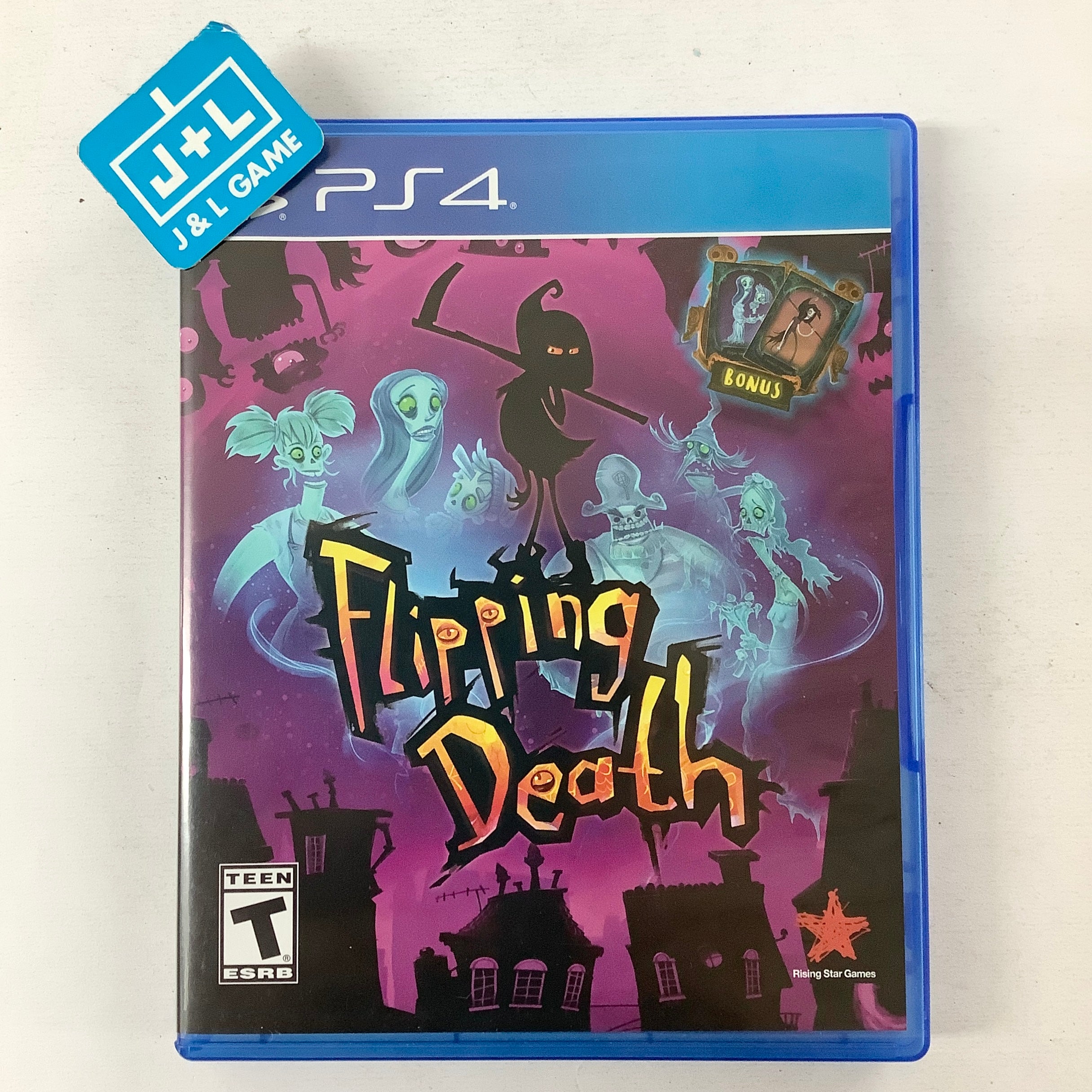 Flipping Death - (PS4) PlayStation 4 [Pre-Owned] Video Games Rising Star Games   