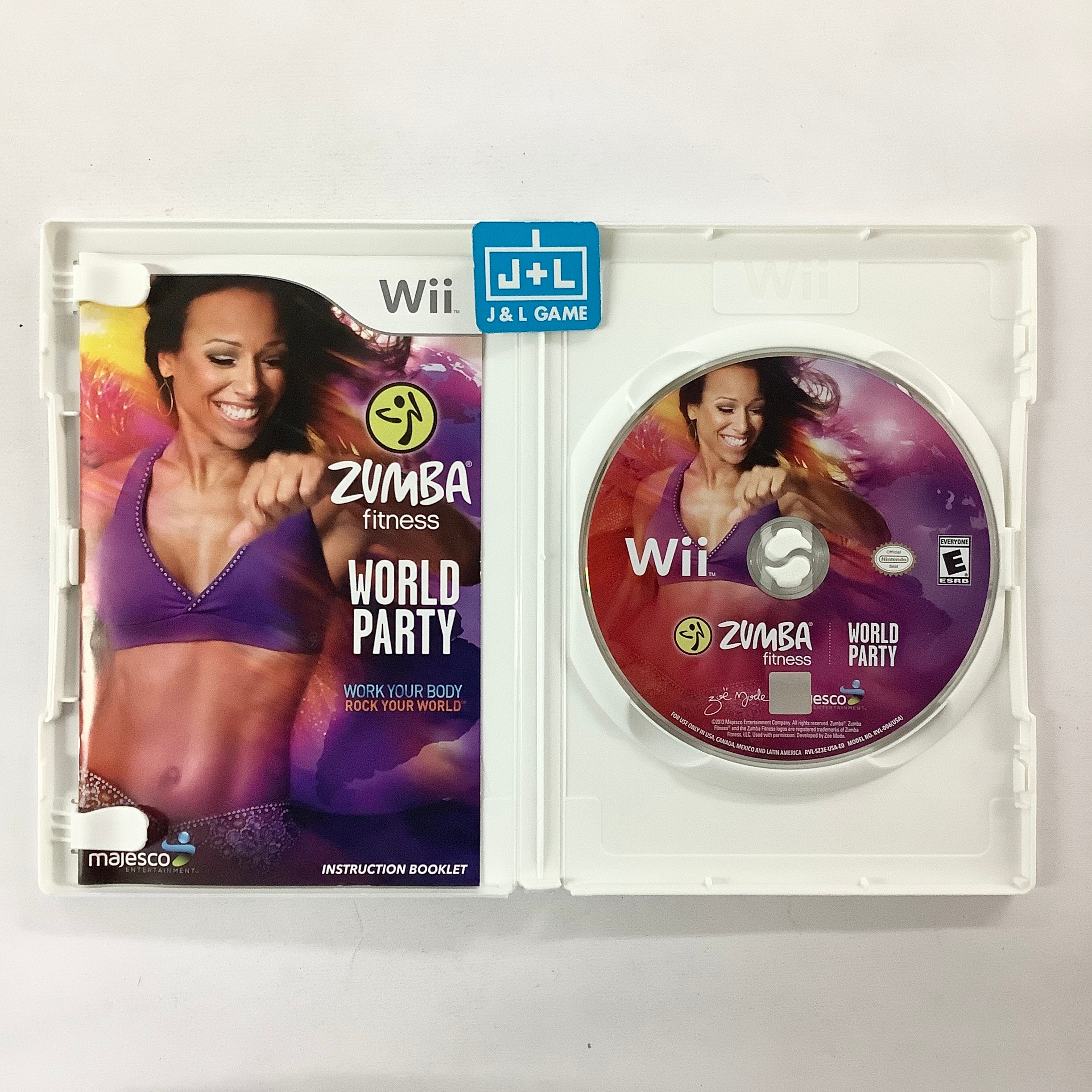 Zumba Fitness World Party - Nintendo Wii [Pre-Owned] Video Games Majesco   