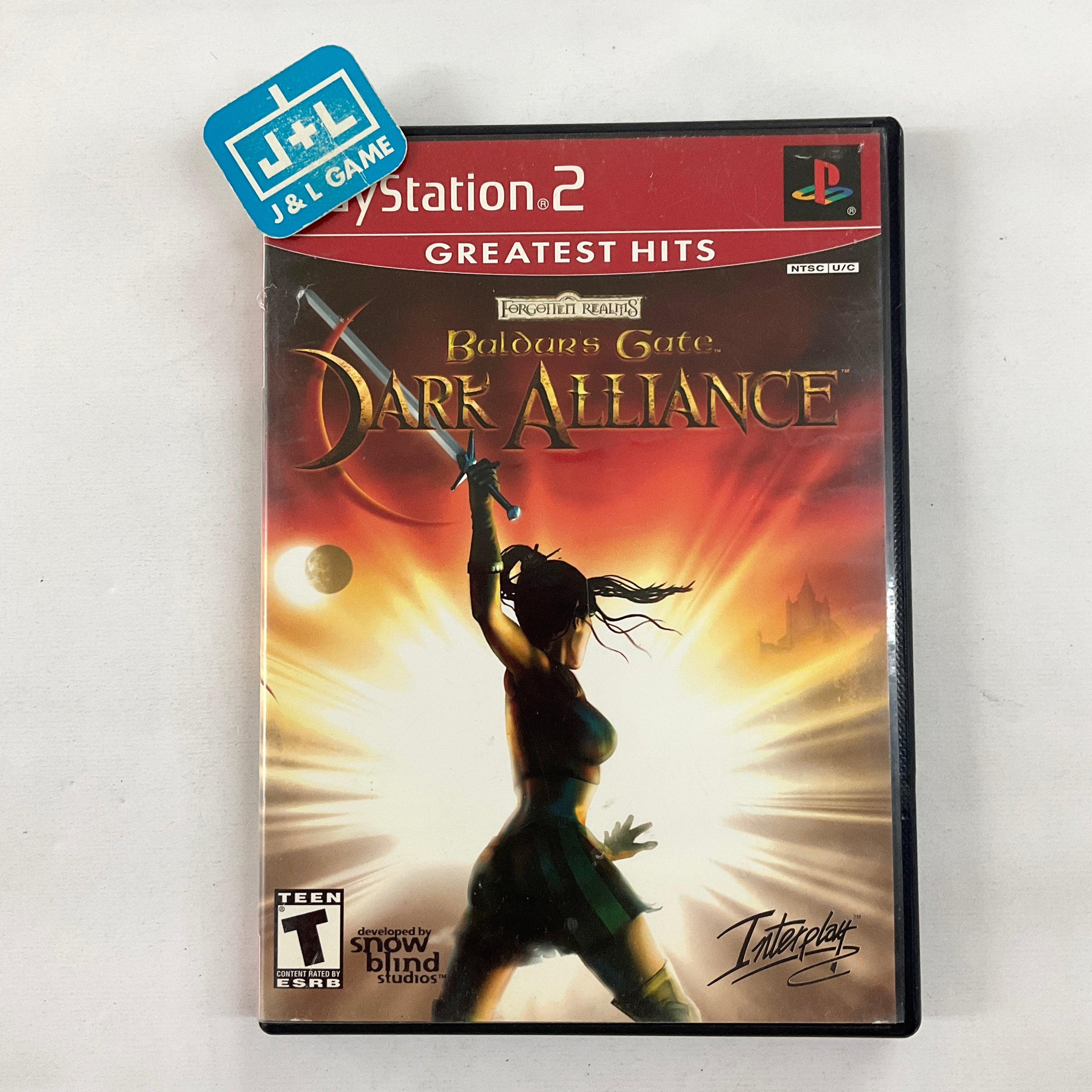 Baldur's Gate: Dark Alliance (Greatest Hits) - (PS2) PlayStation 2 [Pre-Owned] Video Games Interplay   