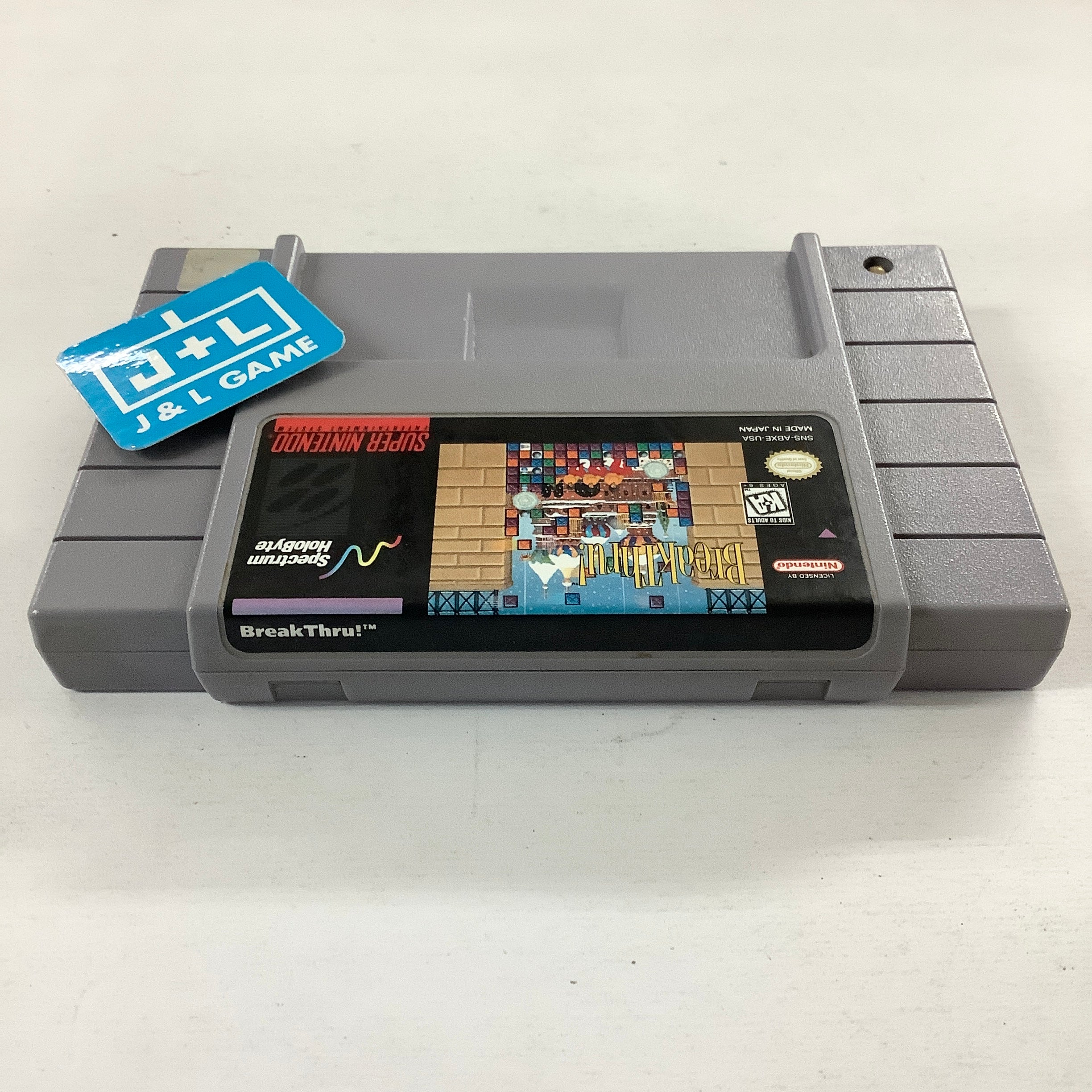 BreakThru! -  (SNES) Super Nintendo [Pre-Owned] Video Games BPS   