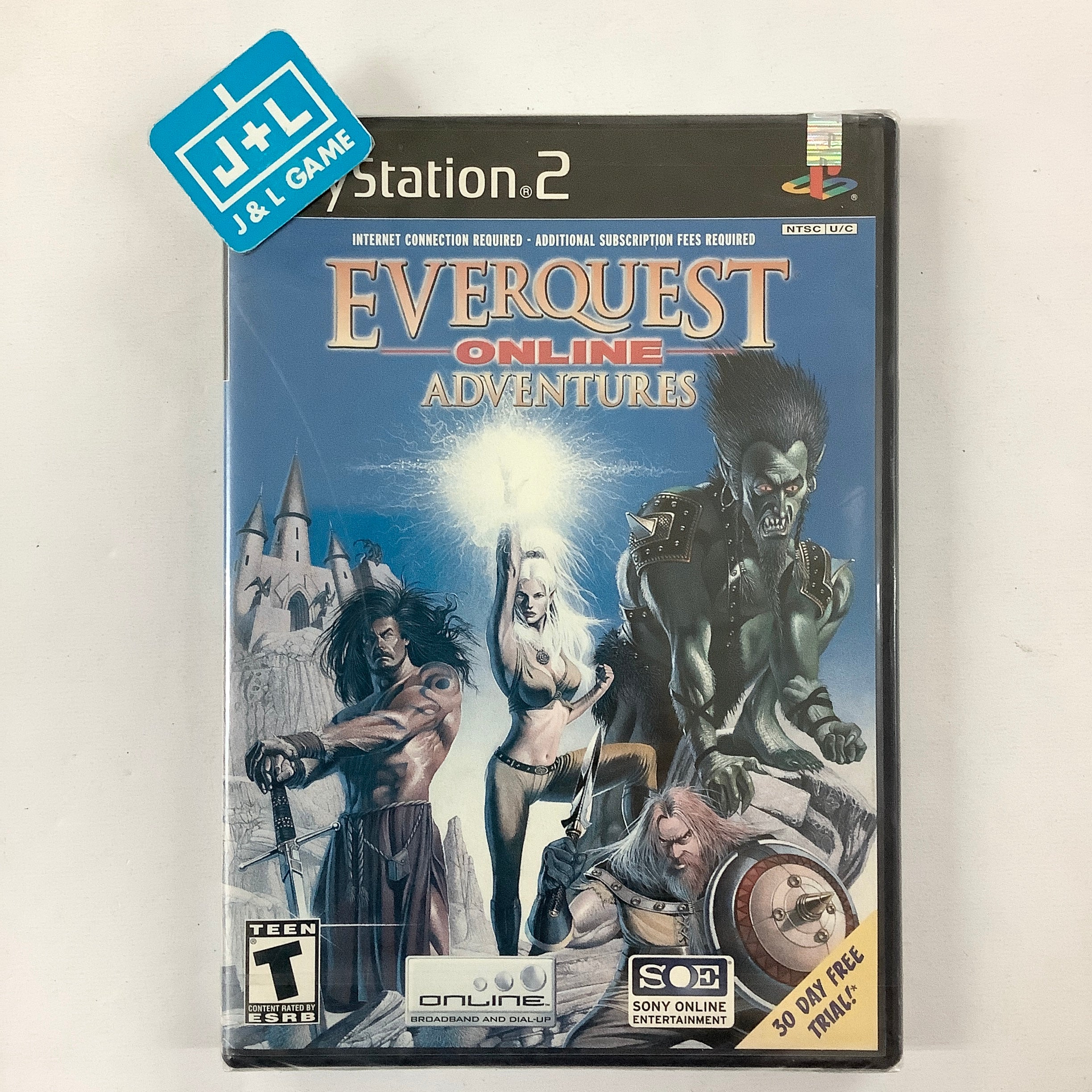 EverQuest Online Adventures - (PS2) PlayStation 2 Video Games Sony Online Entertainment   