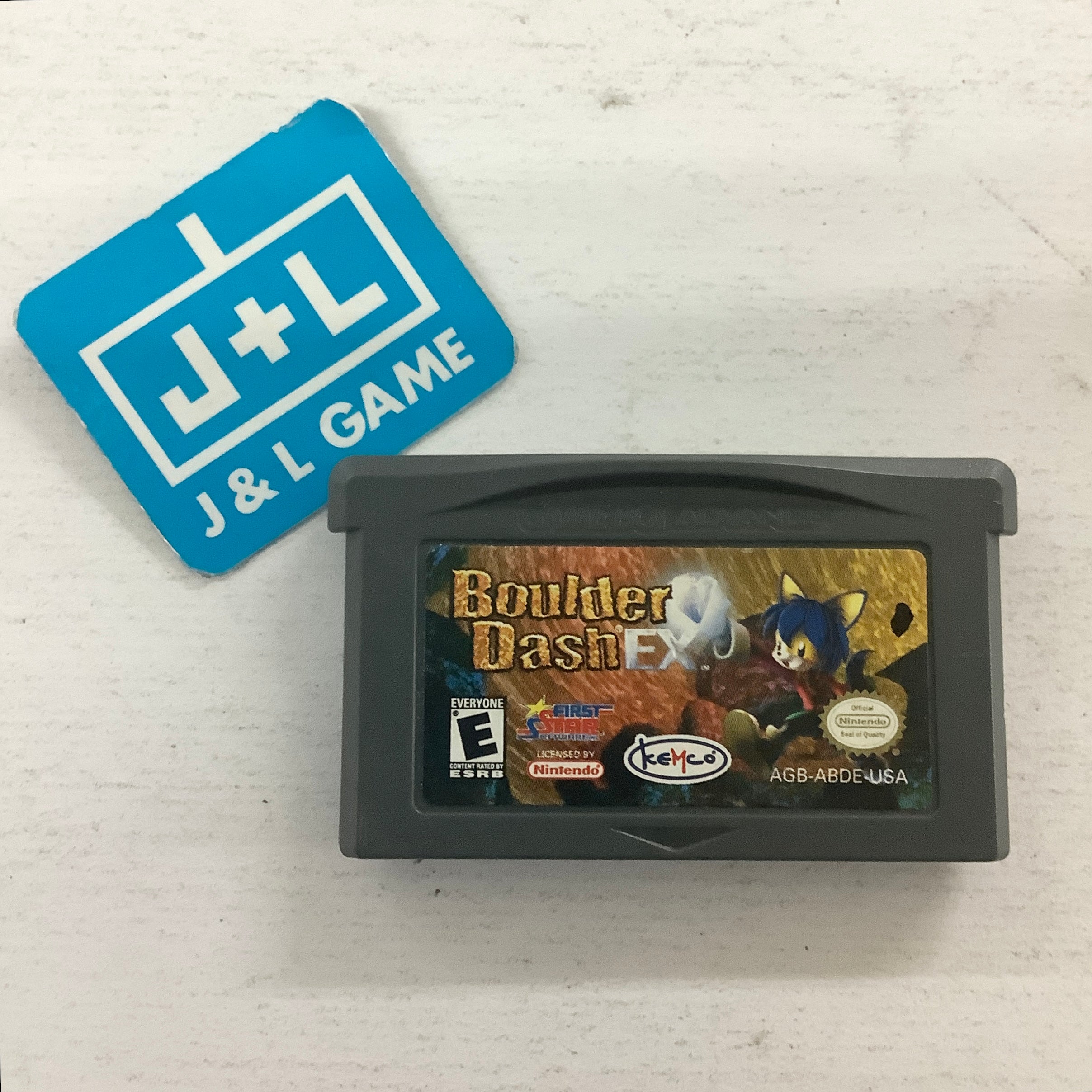 Boulder Dash EX - (GBA) Game Boy Advance [Pre-Owned] Video Games Kemco   