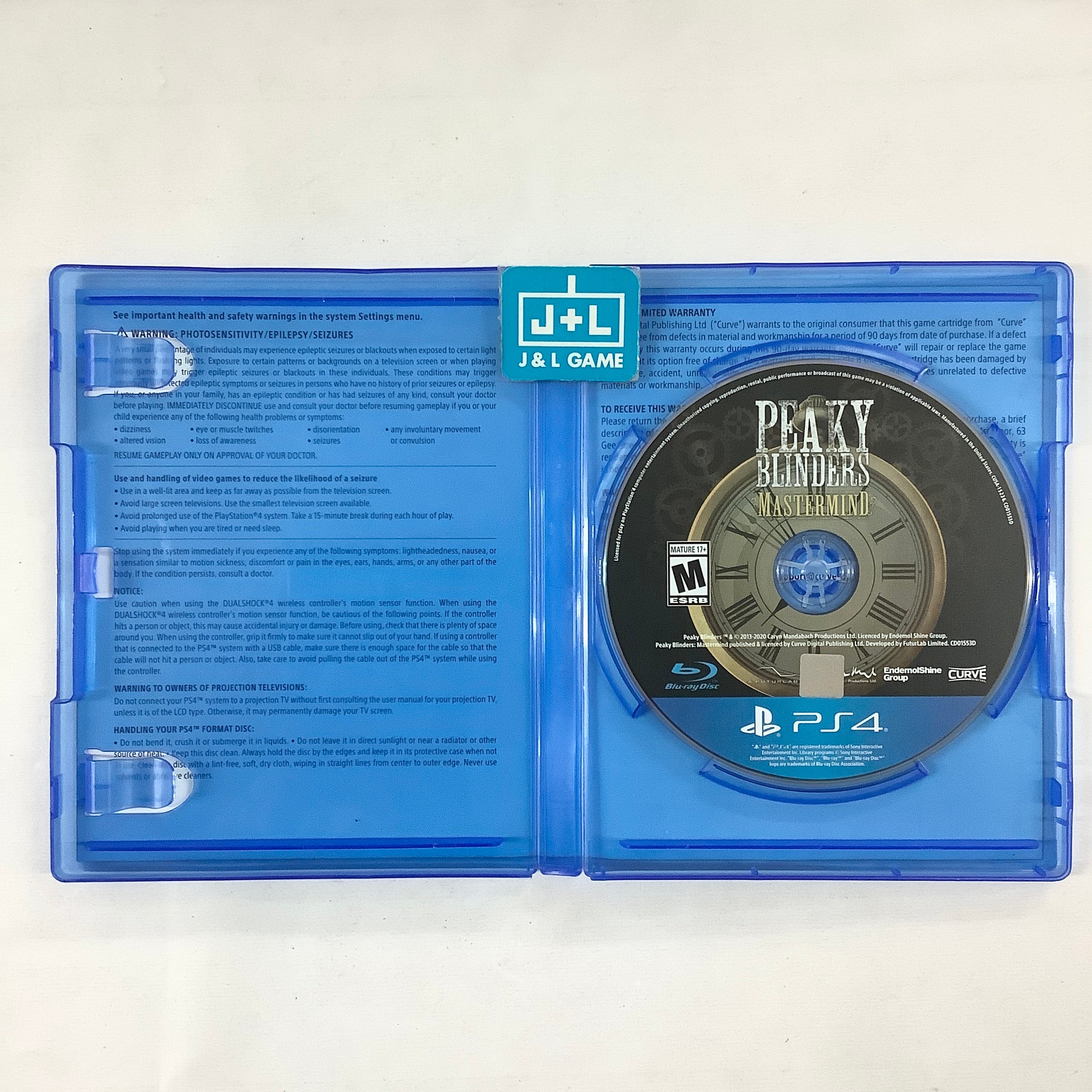 Peaky Blinders: Mastermind - (PS4) PlayStation 4 [Pre-Owned] Video Games Curve Digital