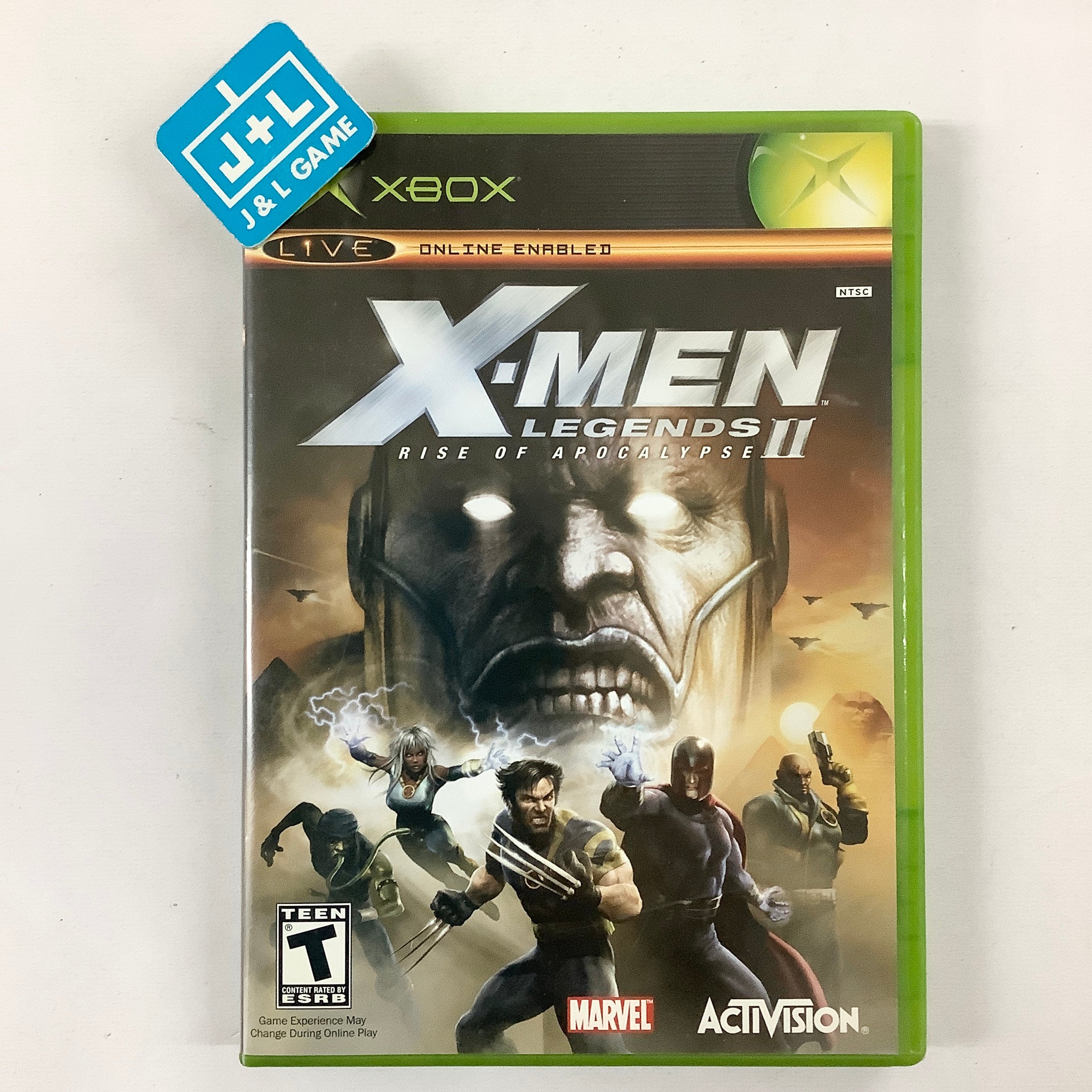 X-Men Legends II: Rise of Apocalypse - (XB) Xbox [Pre-Owned] Video Games Activision   