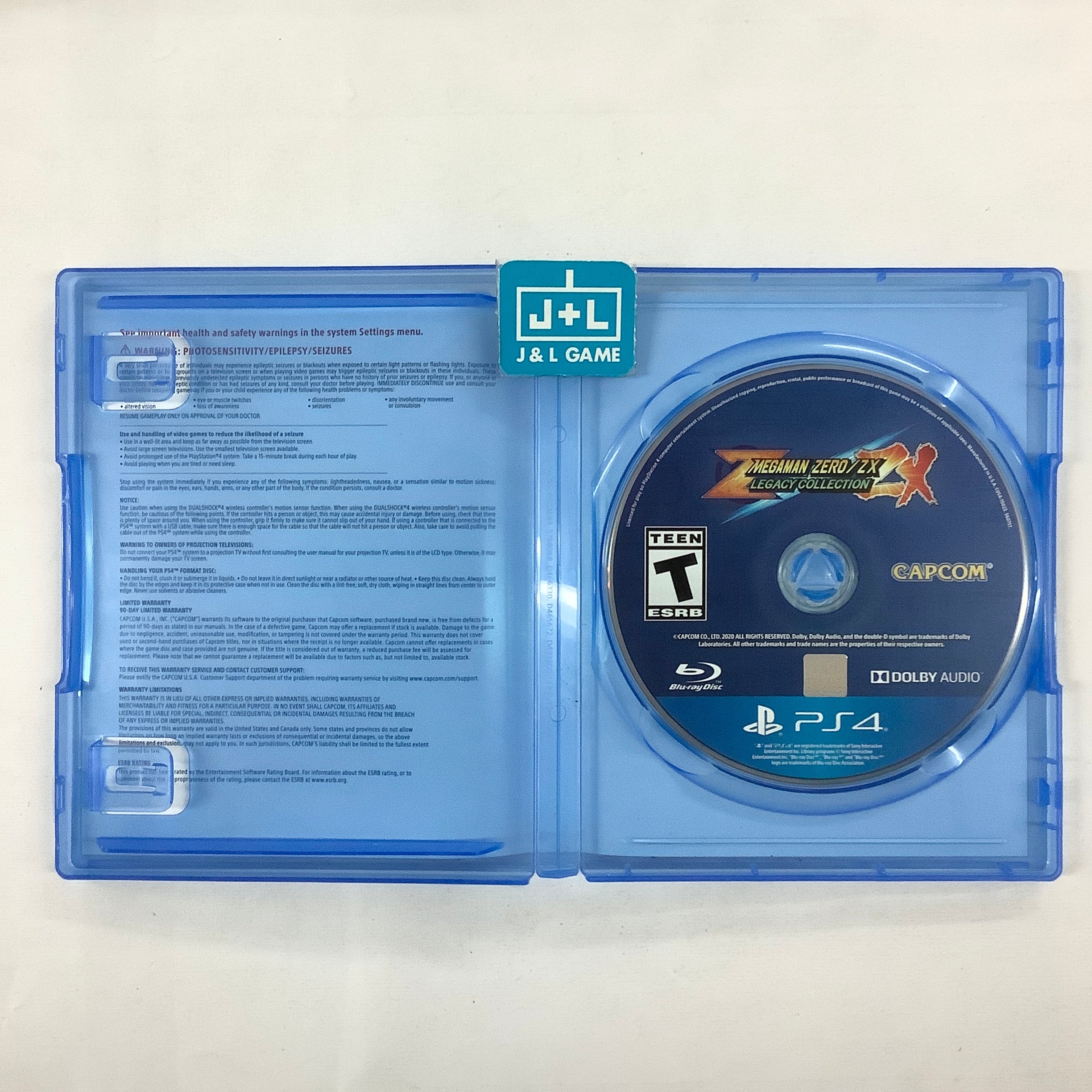 Mega Man Zero/ZX Legacy Collection - (PS4) PlayStation 4 [Pre-Owned] Video Games Capcom