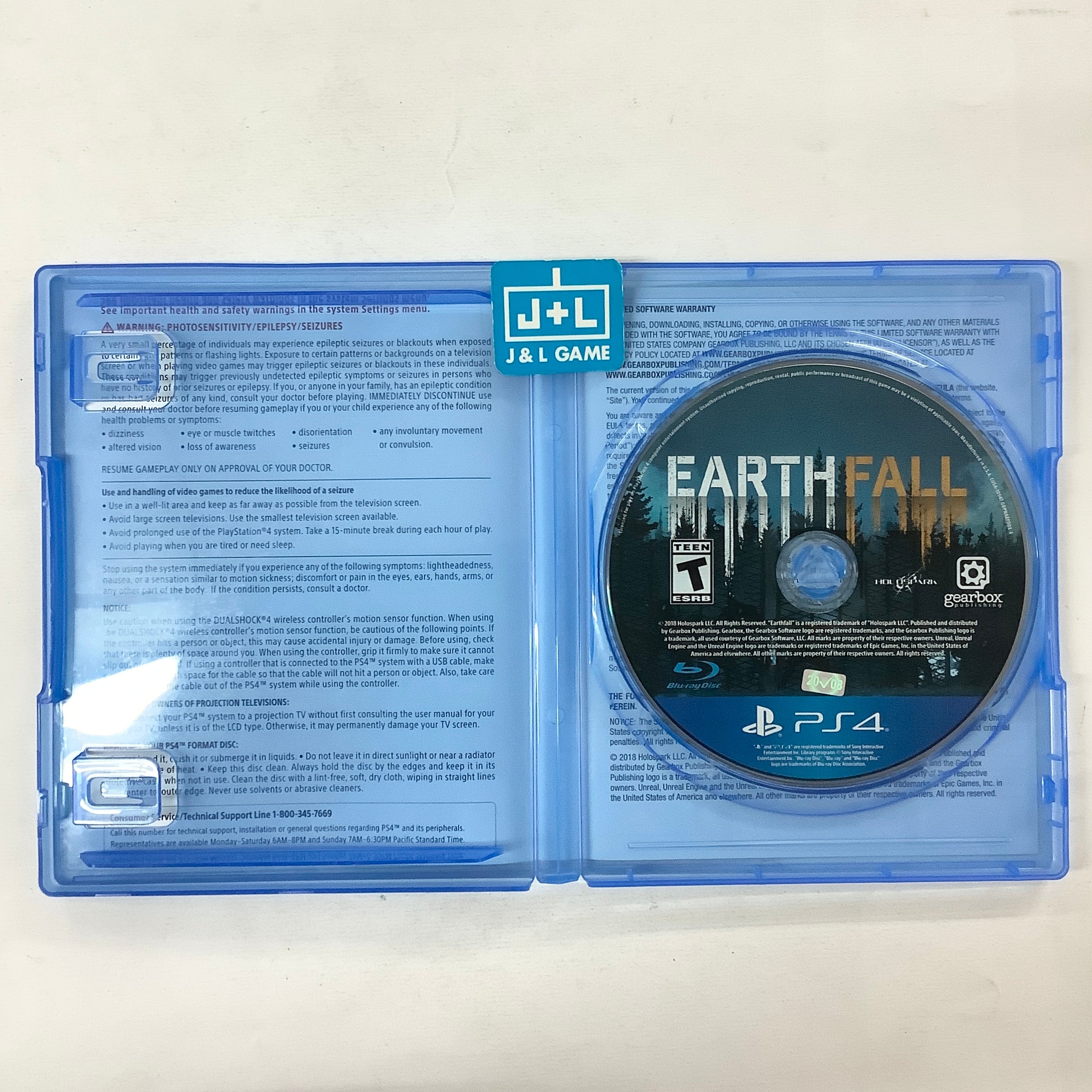 Earthfall: Deluxe Edition - (PS4) PlayStation 4 [Pre-Owned] Video Games Gearbox Publishing   