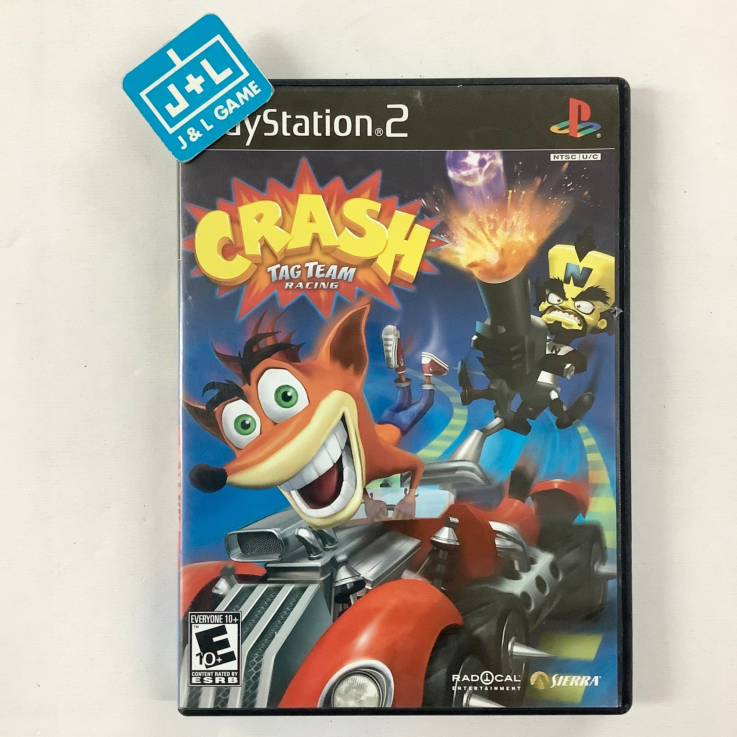 Crash Tag Team Racing - (PS2) PlayStation 2 [Pre-Owned] Video Games VU Games