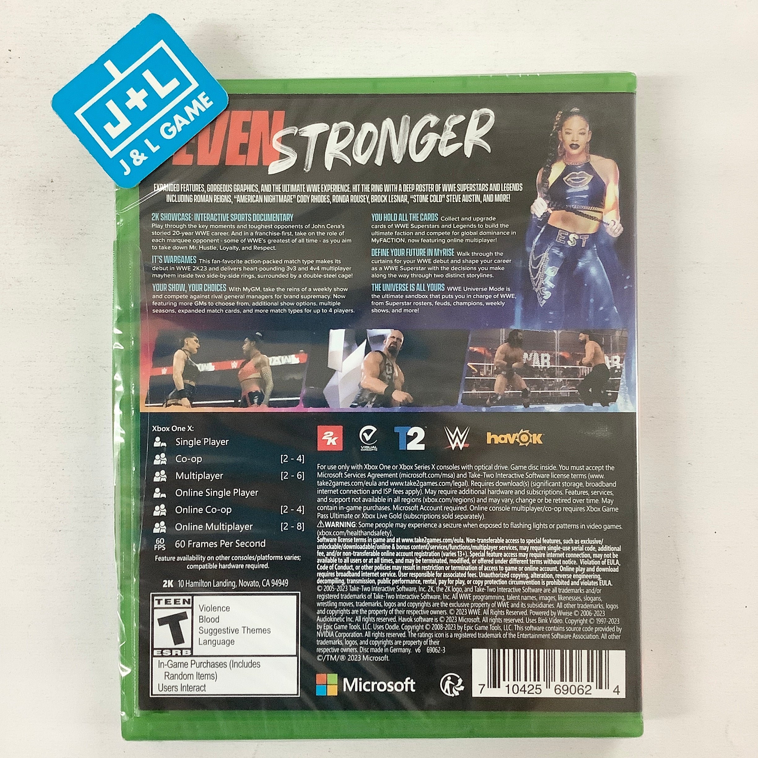 WWE 2K23 - (XB1) Xbox One Video Games 2K   