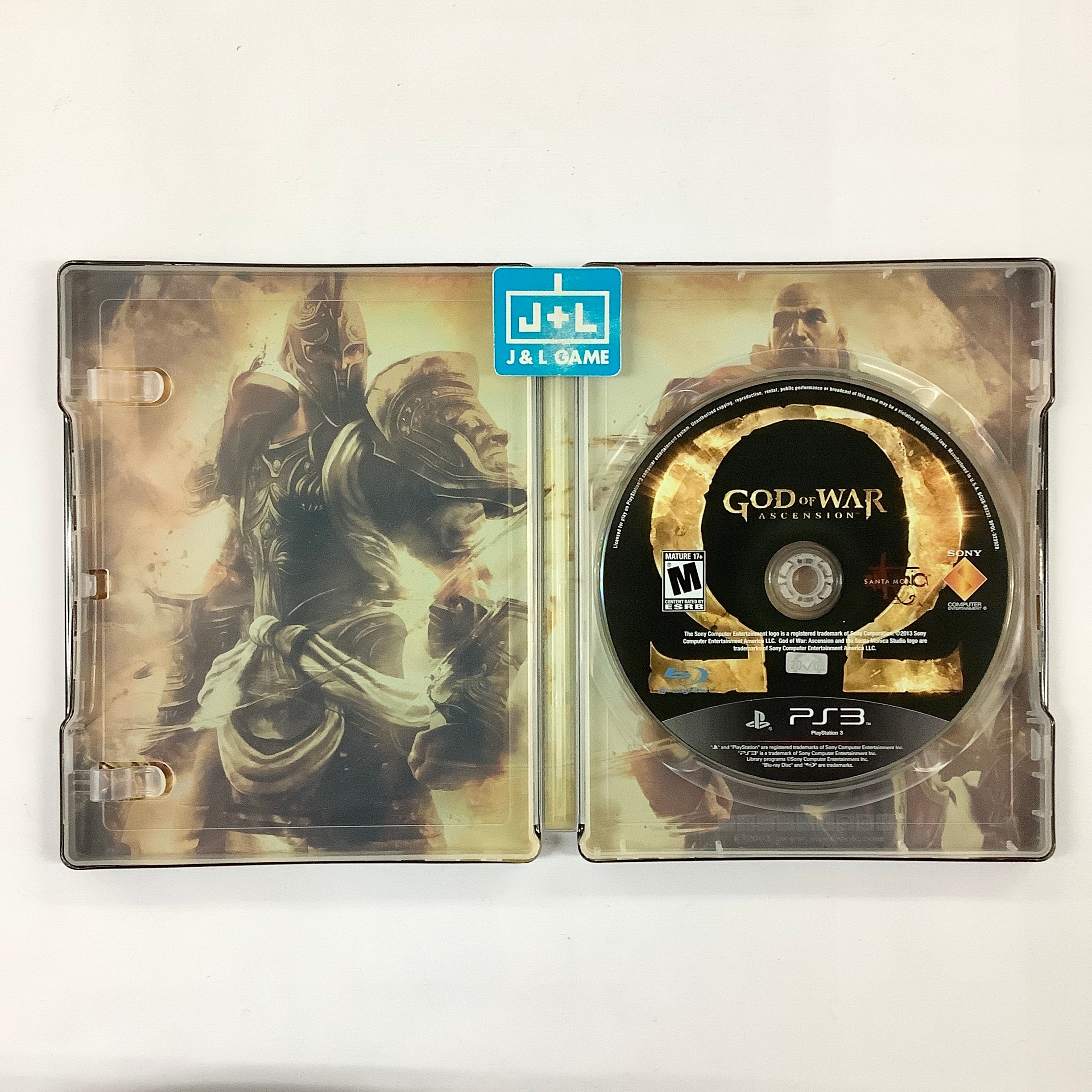 God shops of War Ascension For Playstation 3 Steelbook Edition