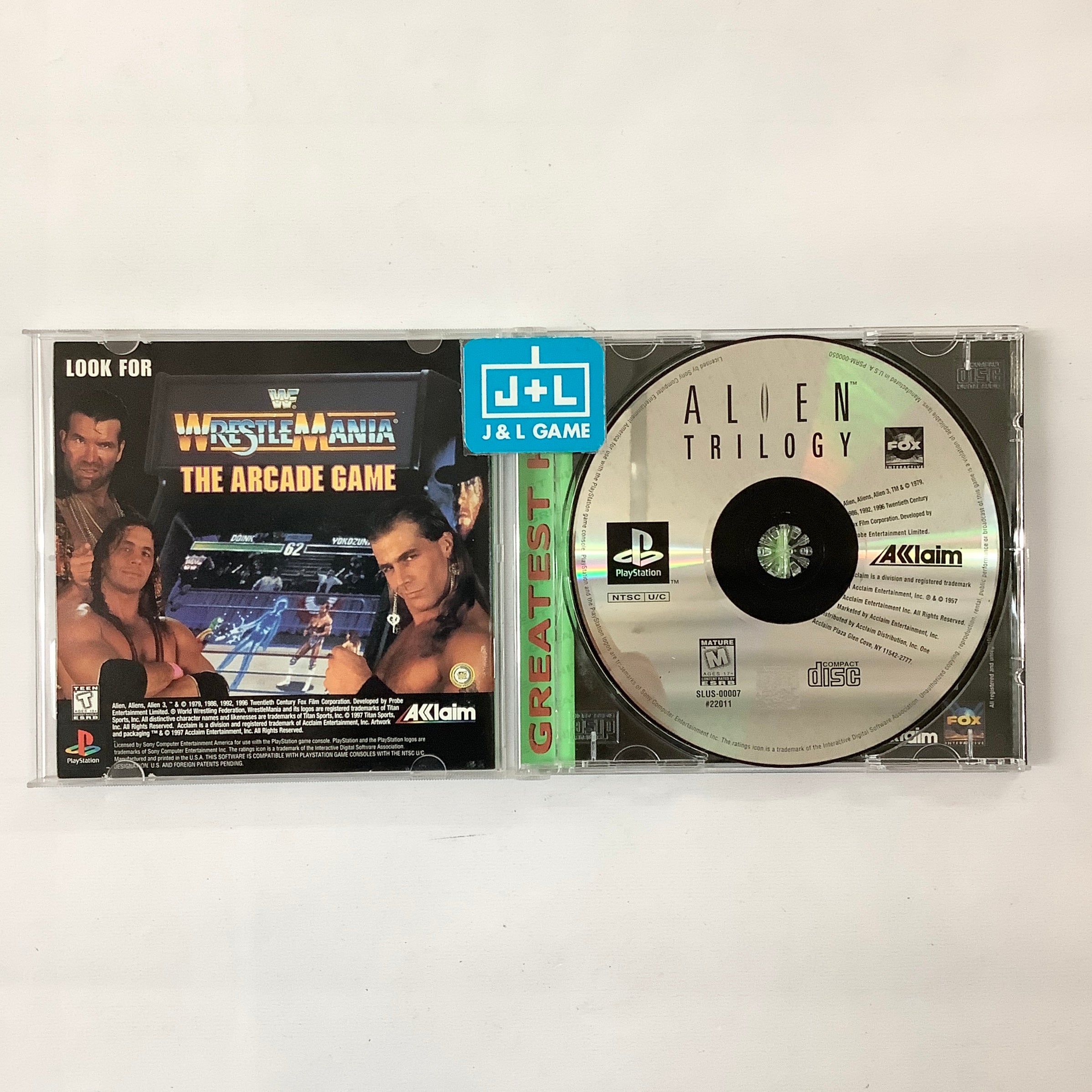 Alien Trilogy (Greatest Hits) - (PS1) PlayStation 1 [Pre-Owned] | J&L Game