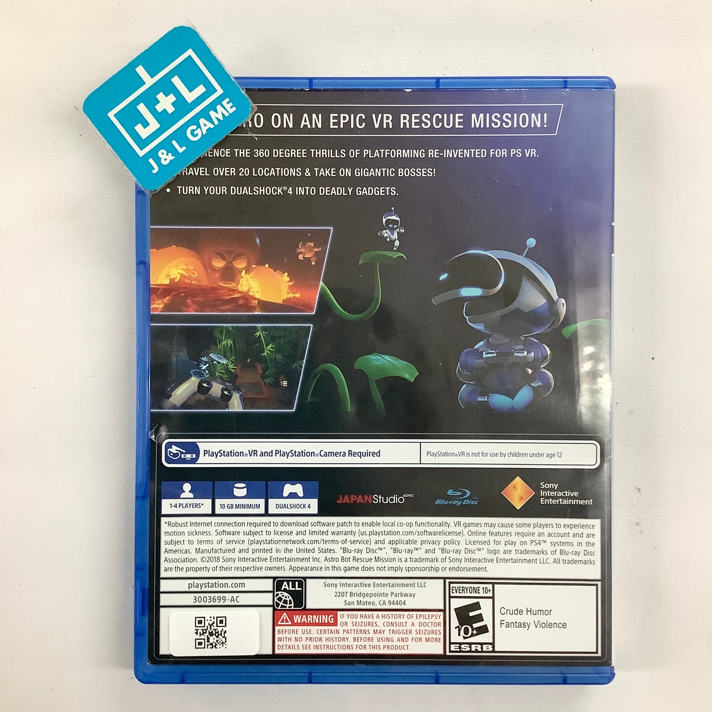 Astro Bot Rescue Mission (PlayStation VR) - (PS4) PlayStation 4 [Pre-Owned] Video Games Sony Interactive Entertainment   