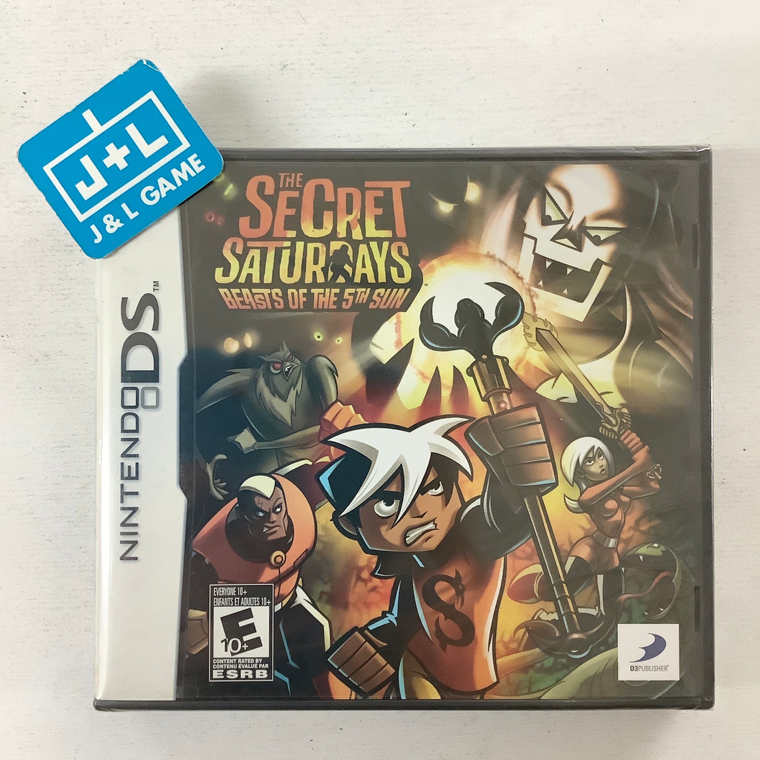 The Secret Saturdays: Beasts of the 5th Sun - (NDS) Nintendo DS Video Games D3Publisher   