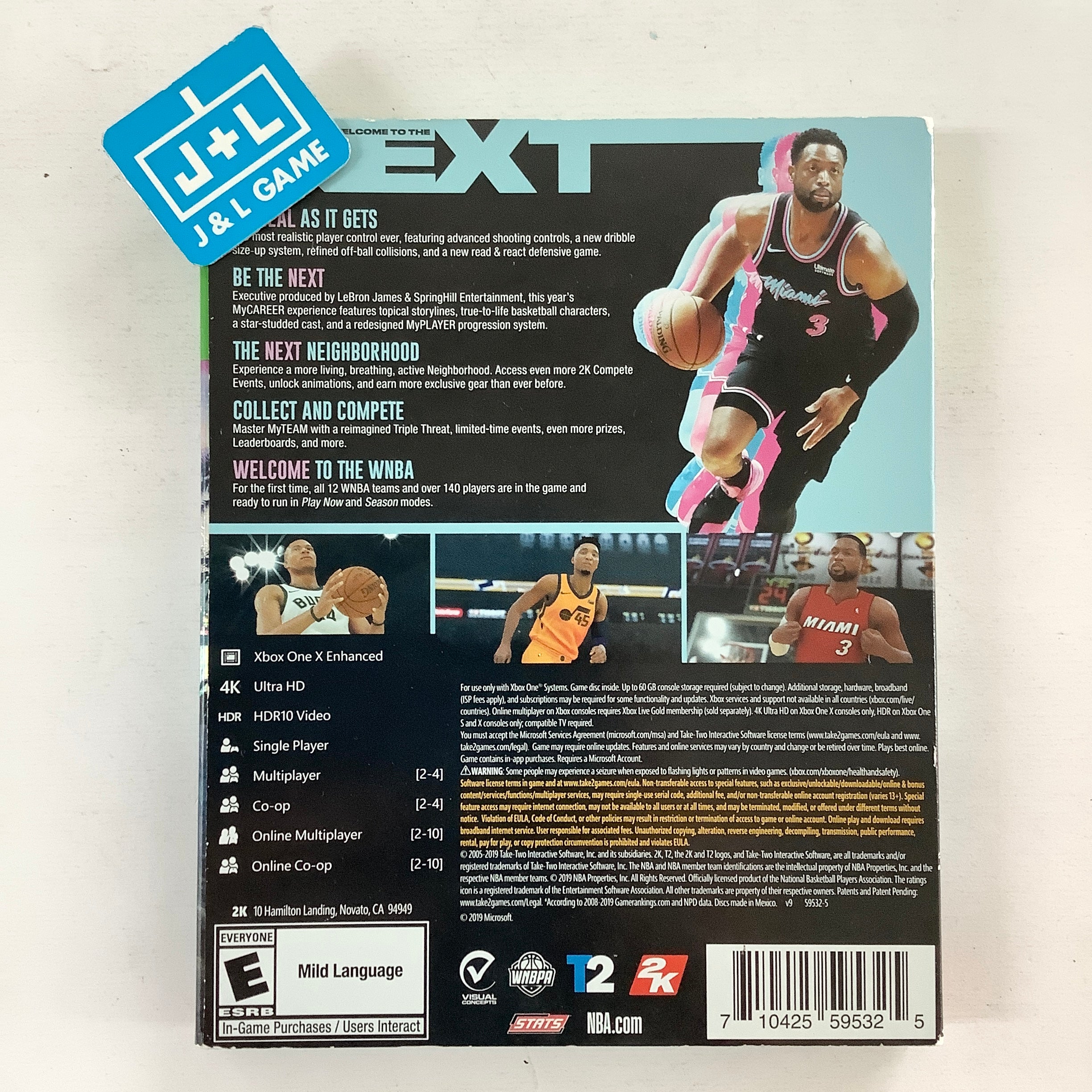 Xbox One Legend retailer Edition 2K20 Game