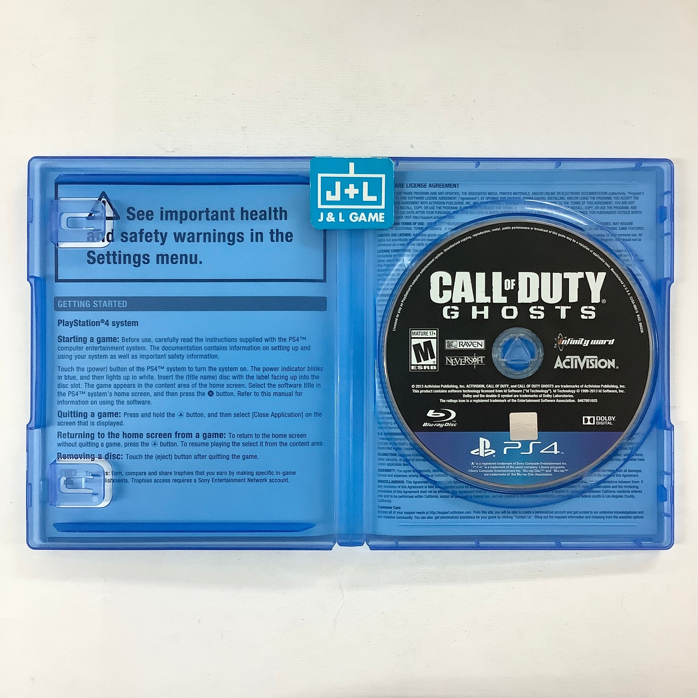 Call of Duty: Ghosts - (PS4) PlayStation 4 [Pre-Owned] Video Games Activision   