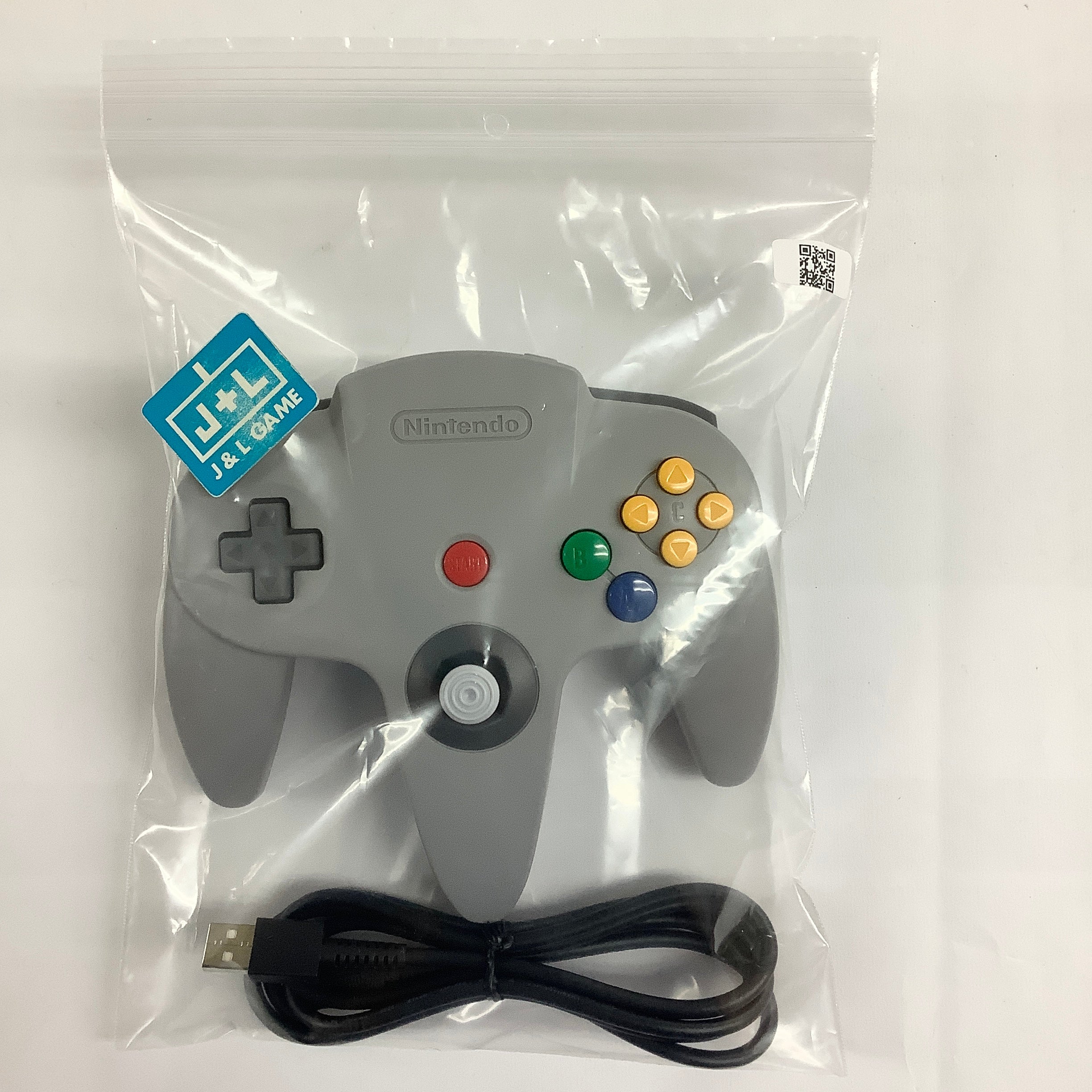 Nintendo 64 Wireless Controller for Nintendo Switch Official factory N64 - Grey