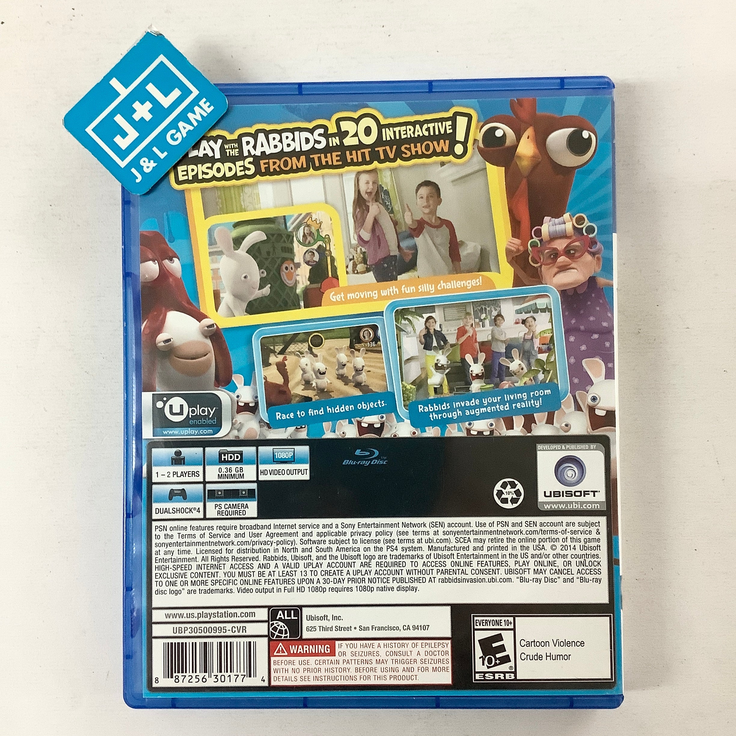 Rabbids Invasion - (PS4) PlayStation 4 [Pre-Owned] Video Games Ubisoft