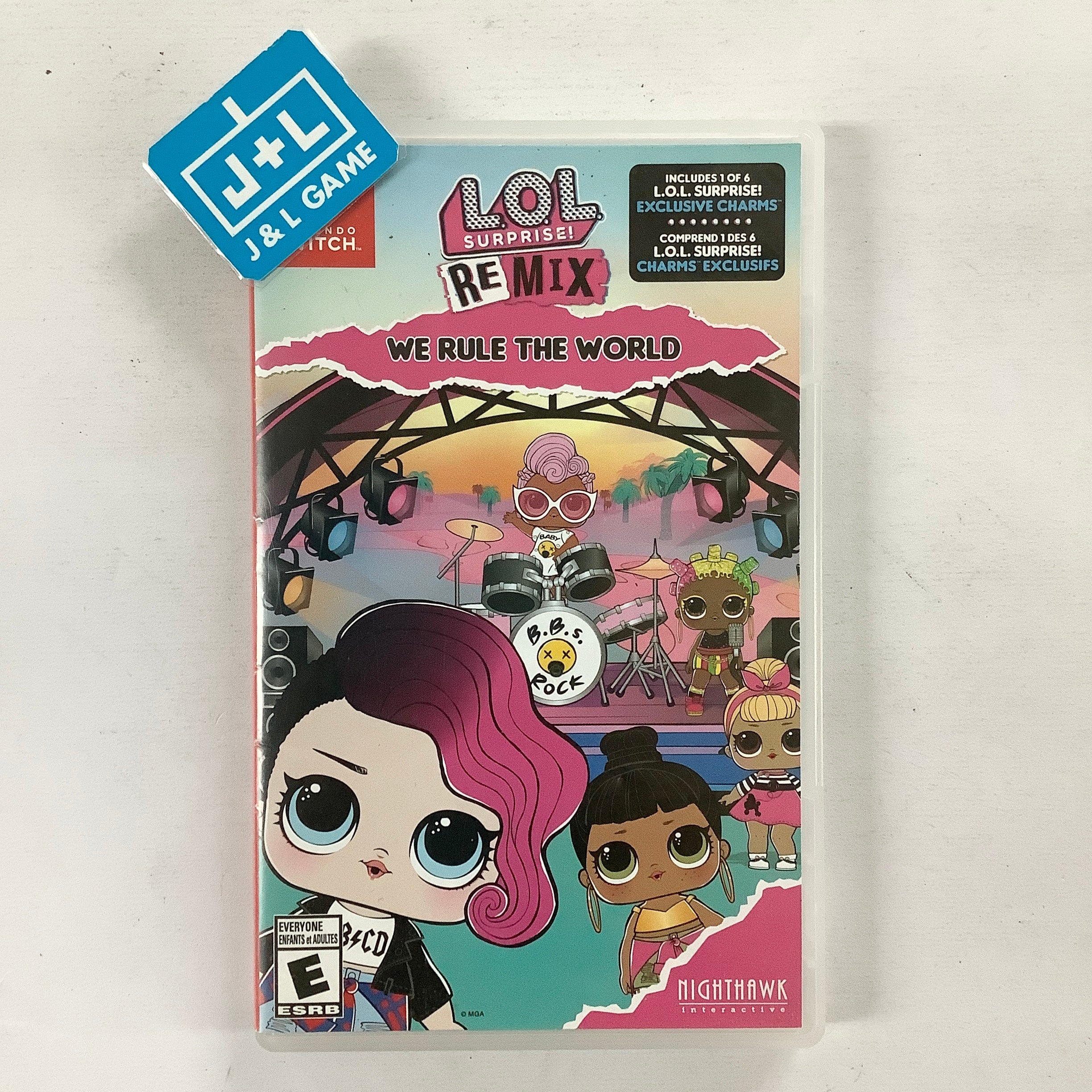 L.O.L Surprise! Remix: We Rule The World - (NSW) Nintendo Switch [Pre-Owned] Video Games Nighthawk Interactive   