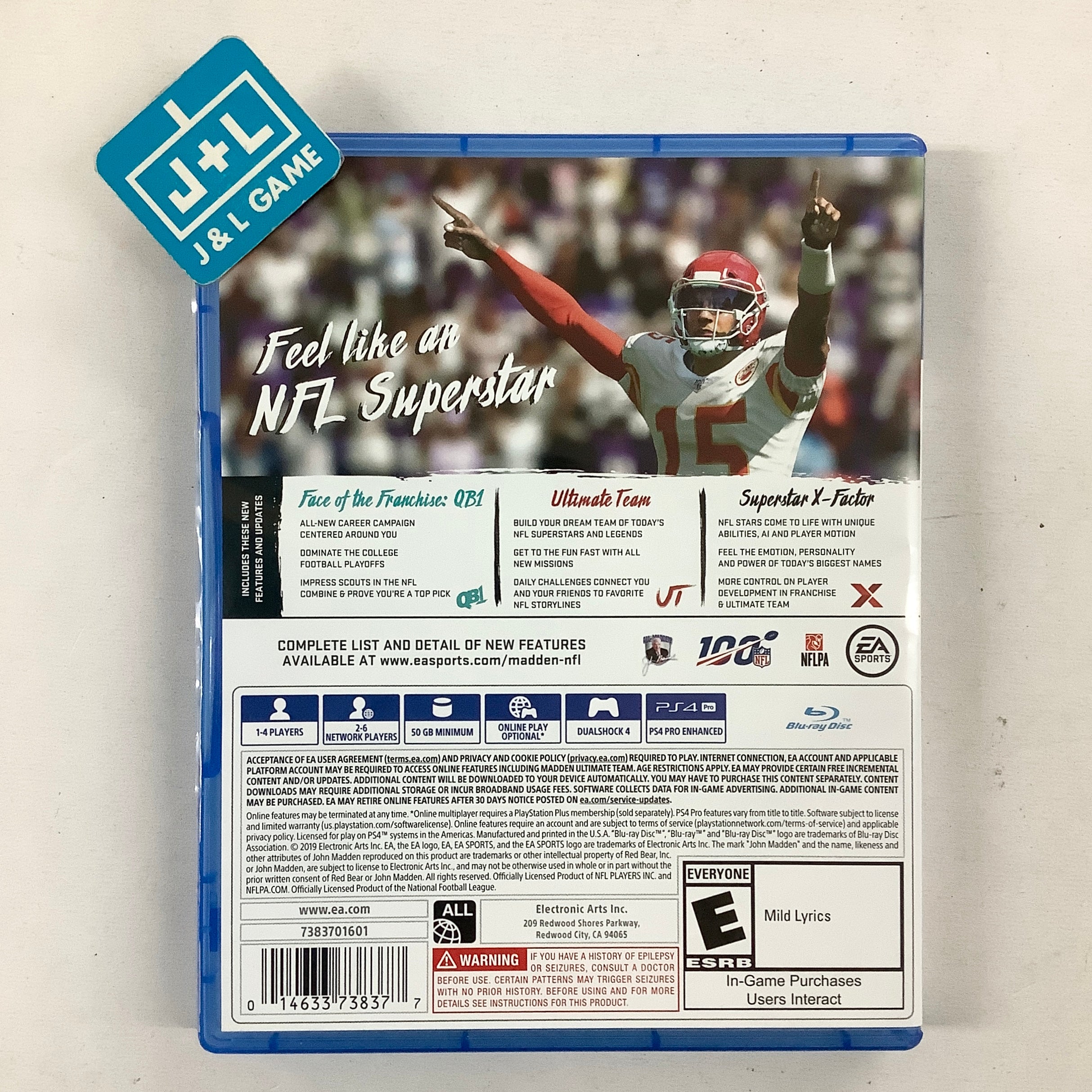 Madden NFL 20 - (PS4) PlayStation 4 [Pre-Owned] Video Games Electronic Arts