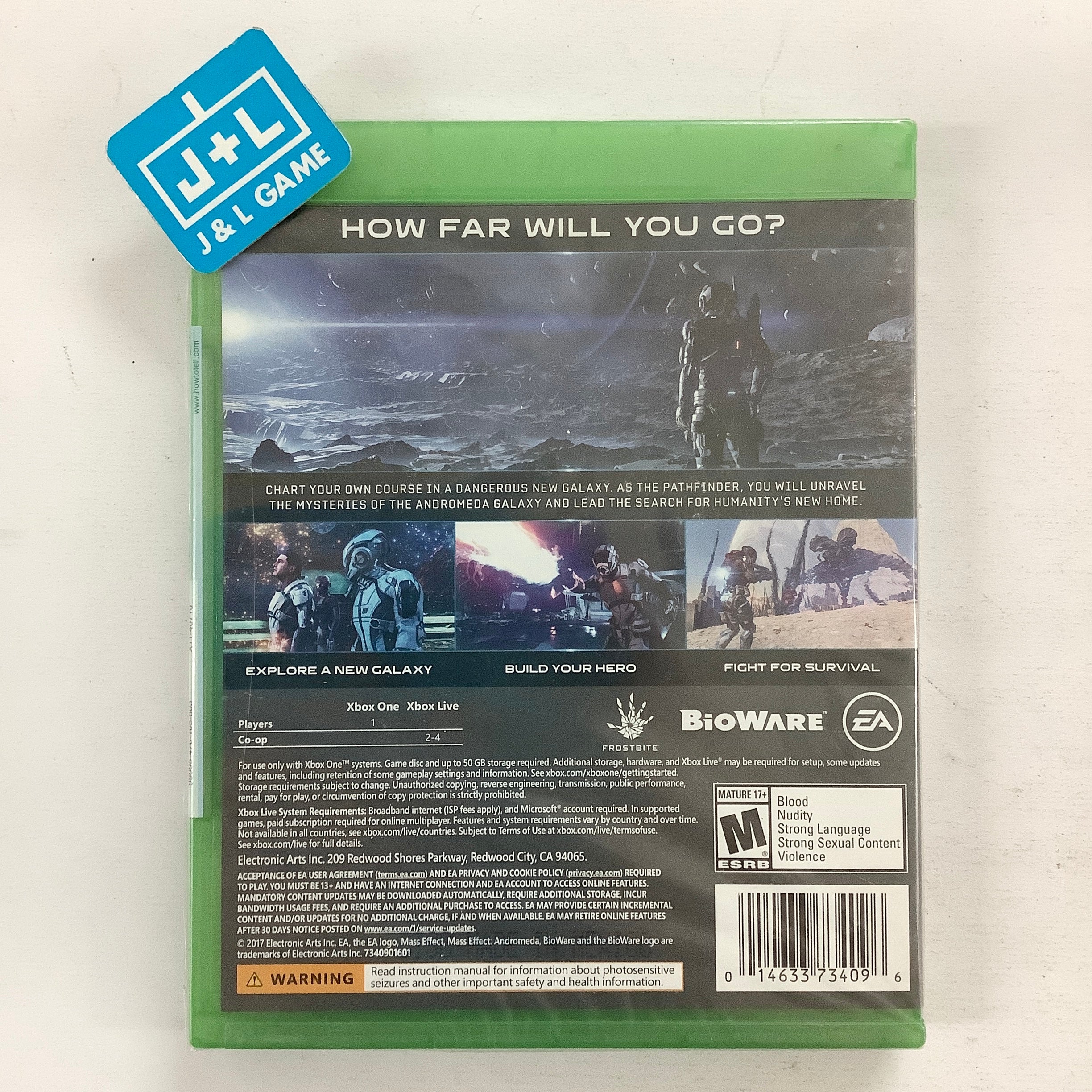 Mass Effect: Andromeda - (XB1) Xbox One Video Games Electronic Arts   