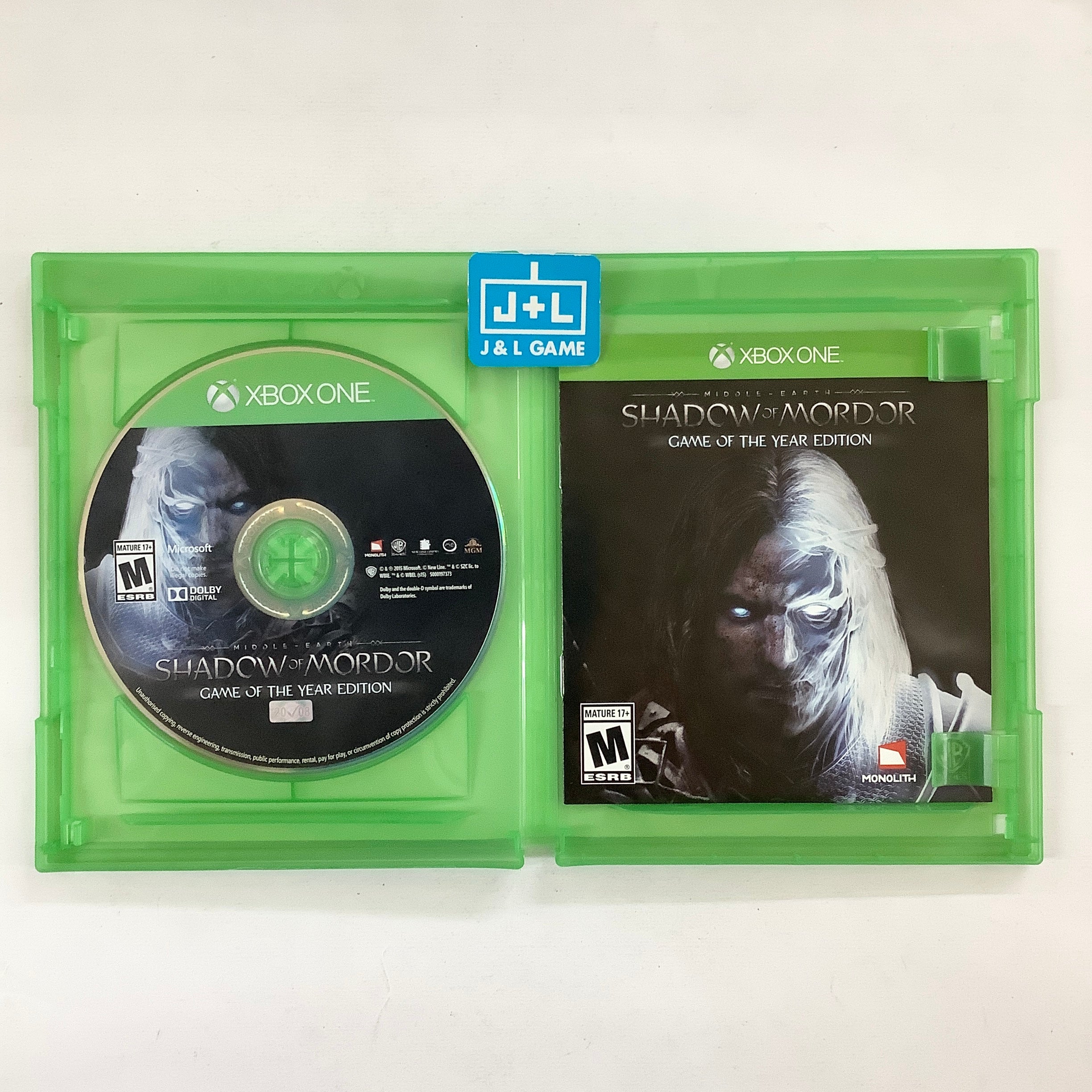 Middle-Earth: Shadow of Mordor (Game of the Year Edition) - (XB1) Xbox One [Pre-Owned] Video Games Warner Bros. Interactive Entertainment   