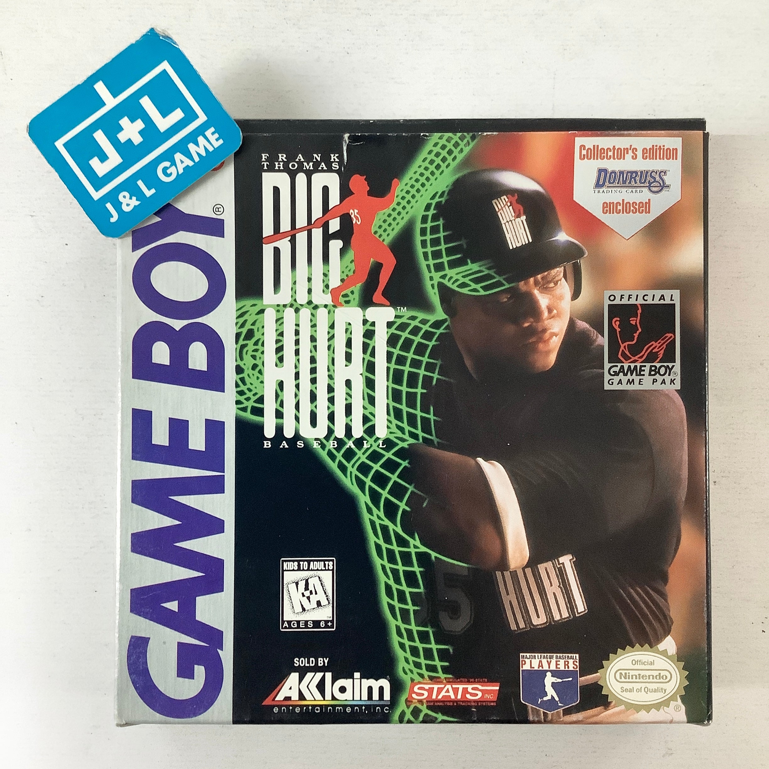 Frank Thomas Big Hurt Baseball - (GB) Game Boy [Pre-Owned] Video Games Acclaim