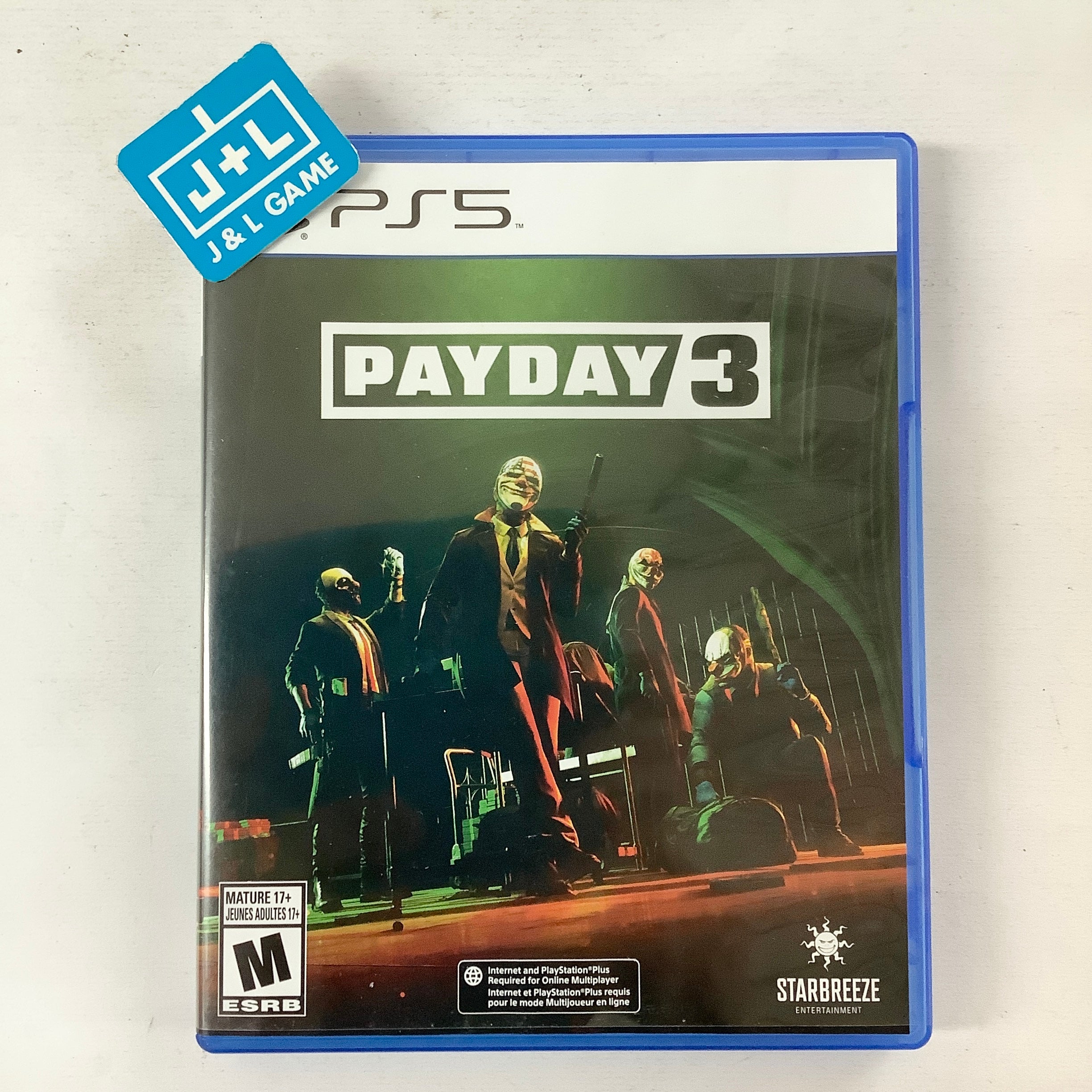 Payday 3 - (PS5) PlayStation 5 [Pre-Owned] Video Games Deep Silver   