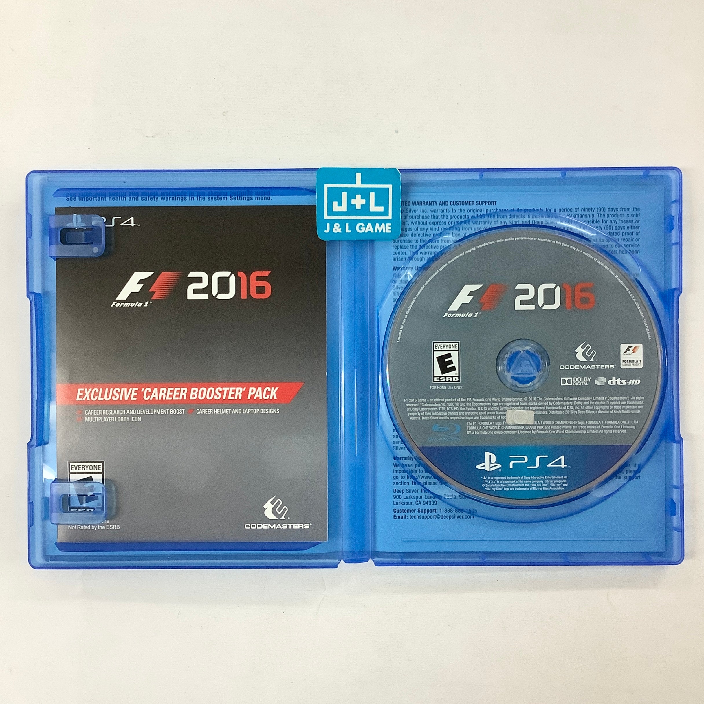 F1 2016 (Limited Edition) - (PS4) PlayStation 4 [Pre-Owned] Video Games Deep Silver   