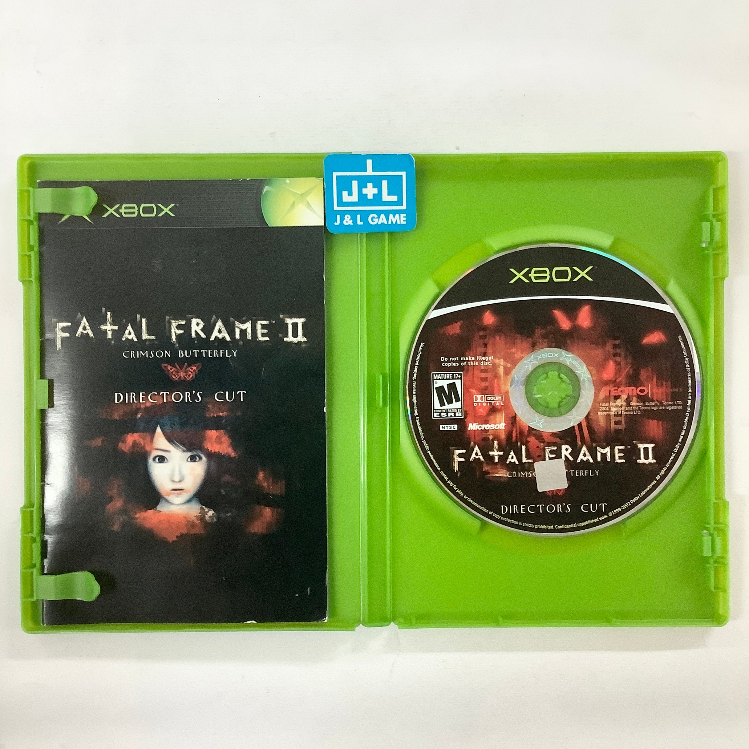 Fatal Frame II: Crimson Butterfly Director's Cut - (XB) Xbox [Pre-Owned] Video Games Tecmo   