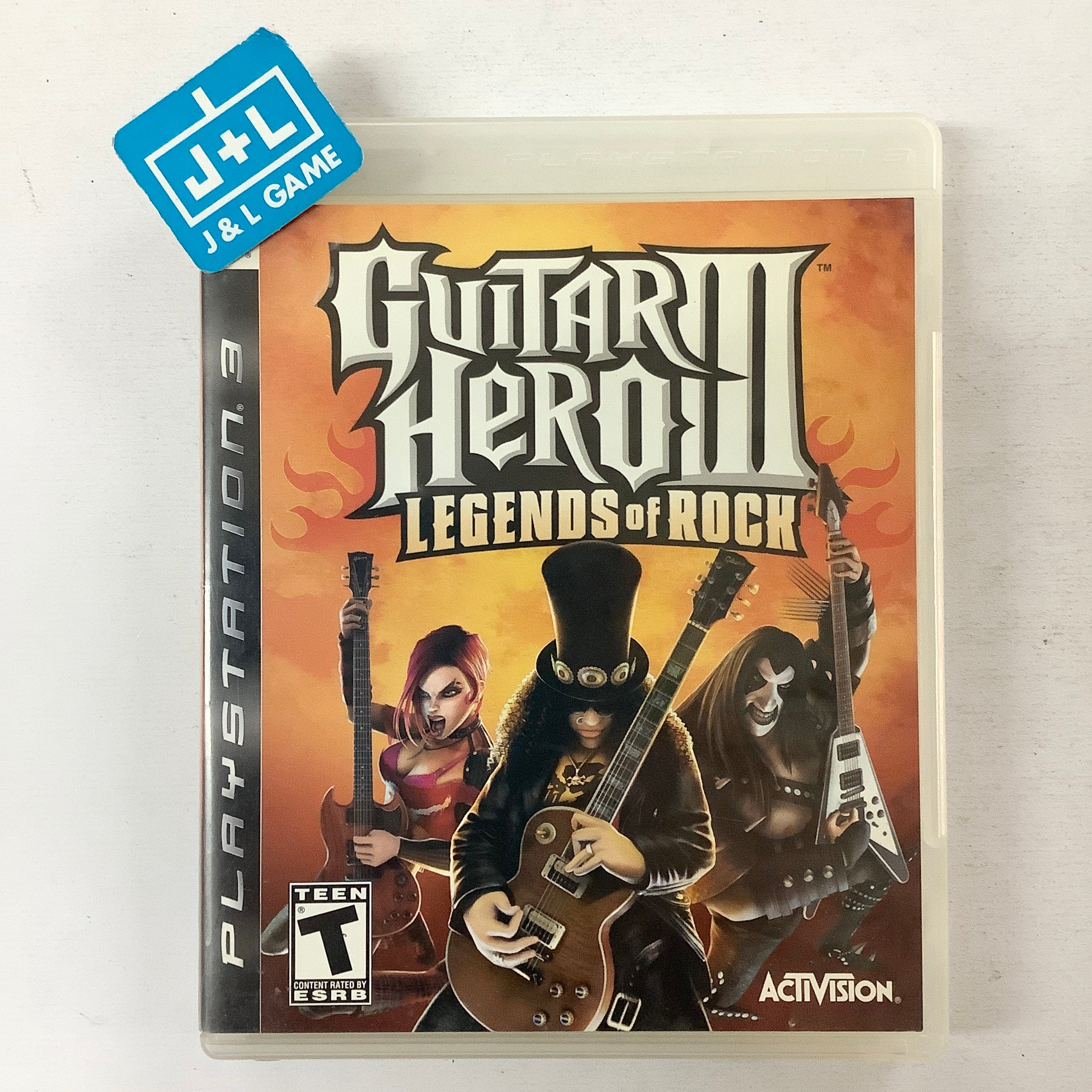 Guitar Hero III: Legends of Rock - (PS3) PlayStation 3 [Pre-Owned] Video Games RedOctane   