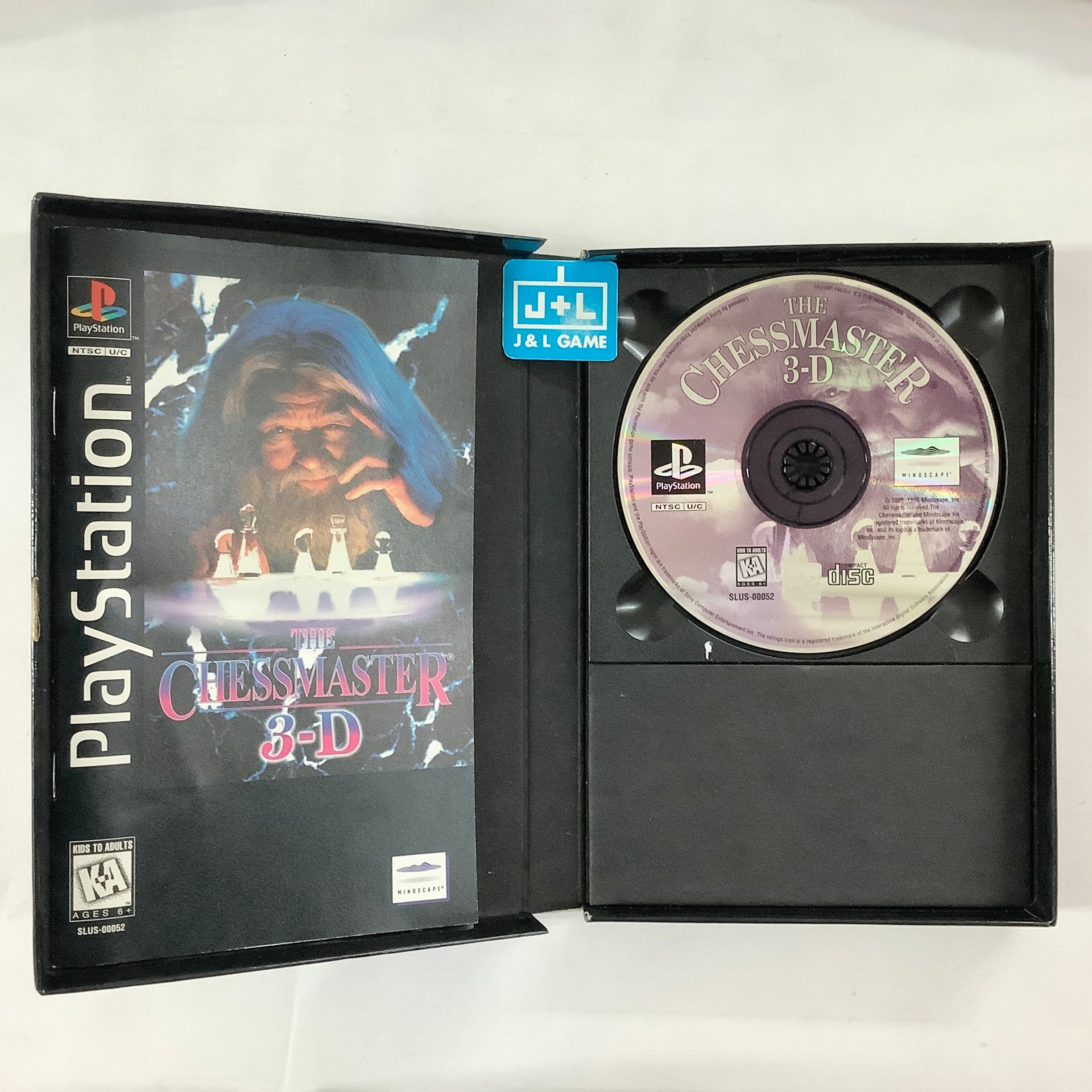 The Chessmaster 3-D (Long Box) - (PS1) PlayStation 1 [Pre-Owned] Video Games Mindscape