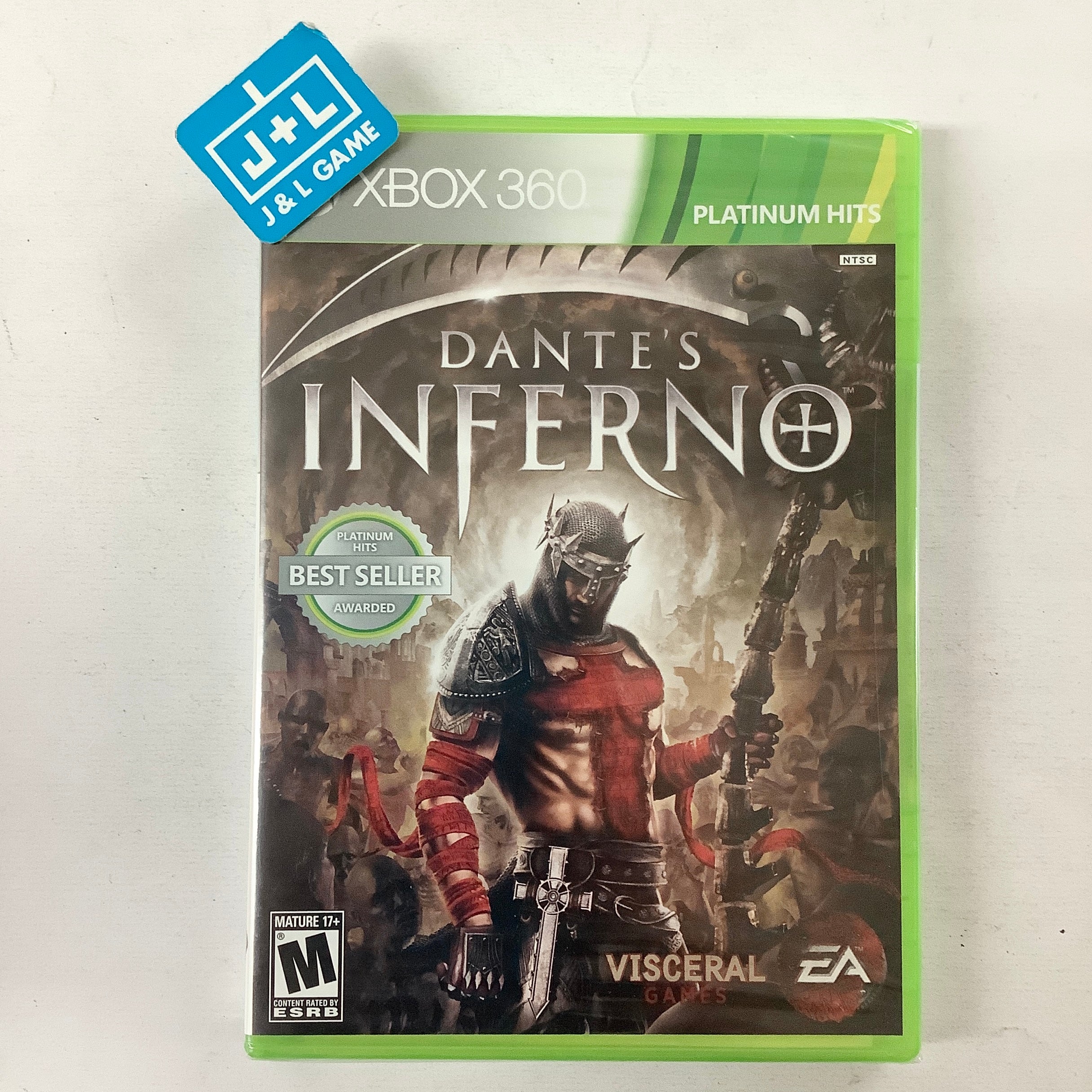 Dante's Inferno (Platinum Hits) - Xbox 360 Video Games Electronic Arts