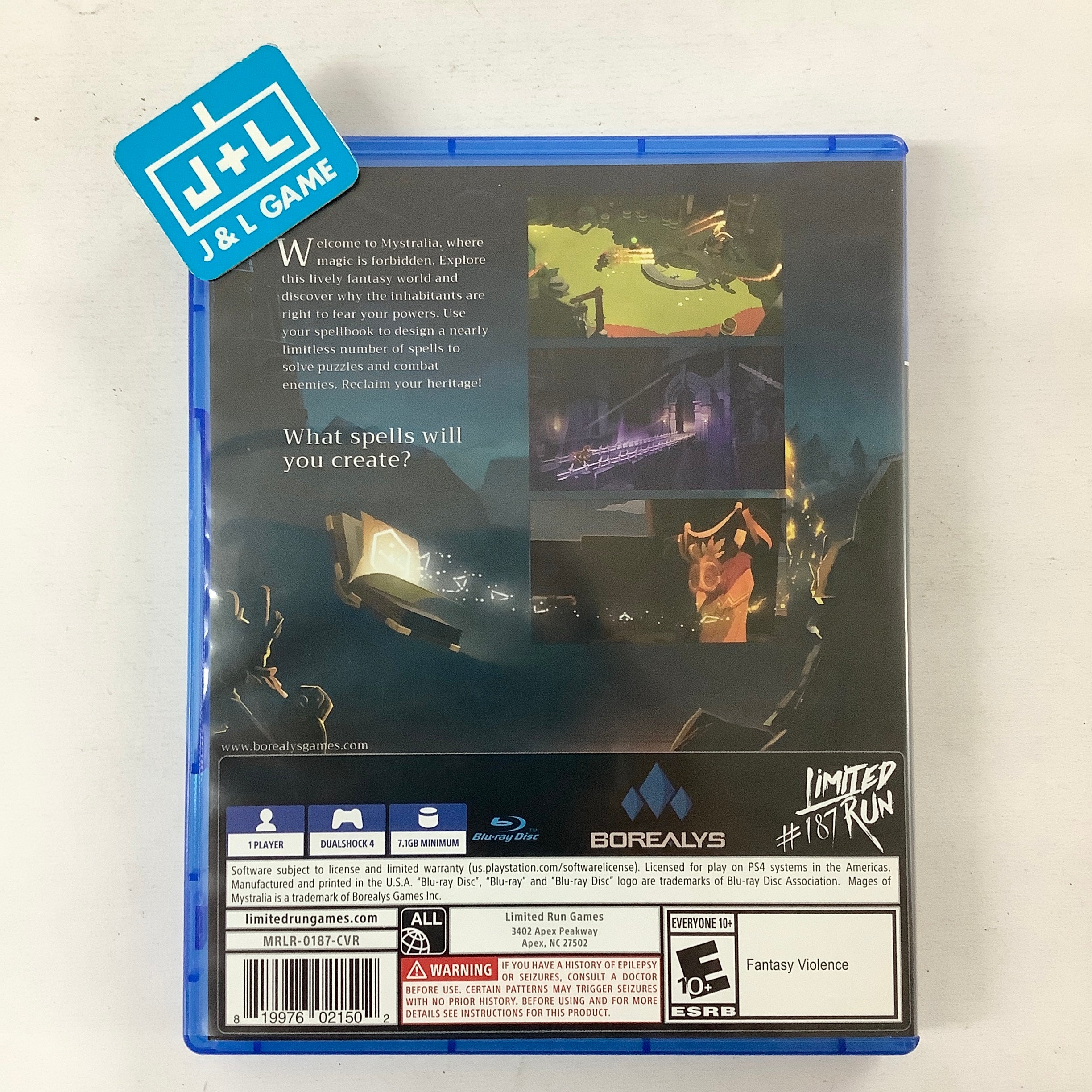 Mages of Mystralia (Limited Run #187) - (PS4) PlayStation 4 [Pre-Owned] Video Games Limited Run Games   