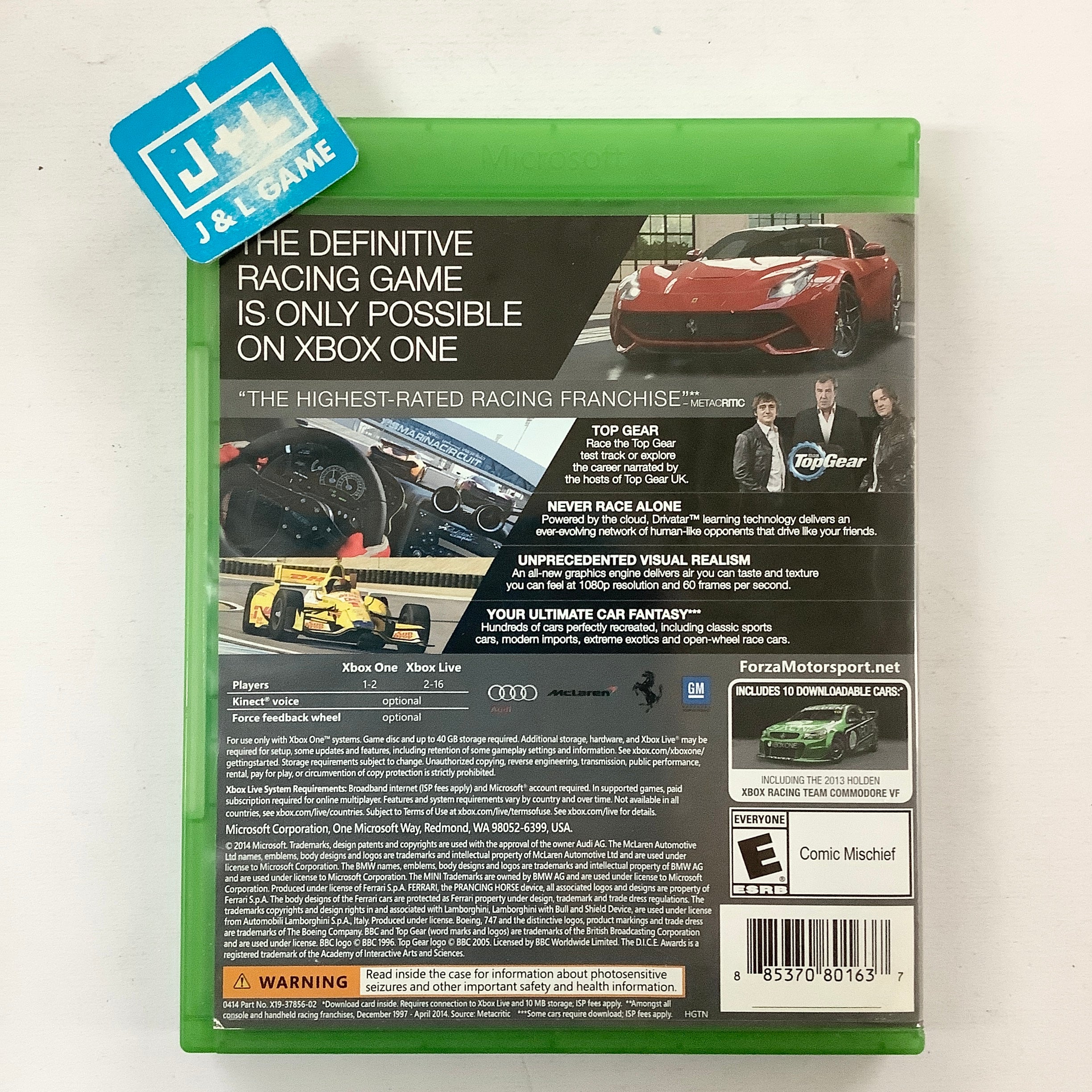 Forza Motorsport 5 (Racing Game of the Year Edition) - (XB1) Xbox One  [Pre-Owned]