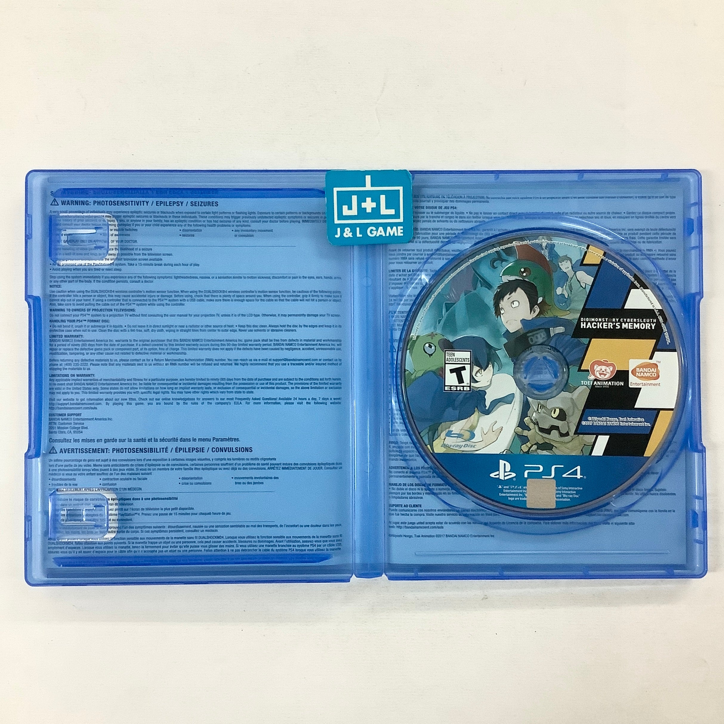 Digimon Story Cyber Sleuth: Hacker's Memory - (PS4) PlayStation 4 [Pre-Owned] Video Games BANDAI NAMCO Entertainment   