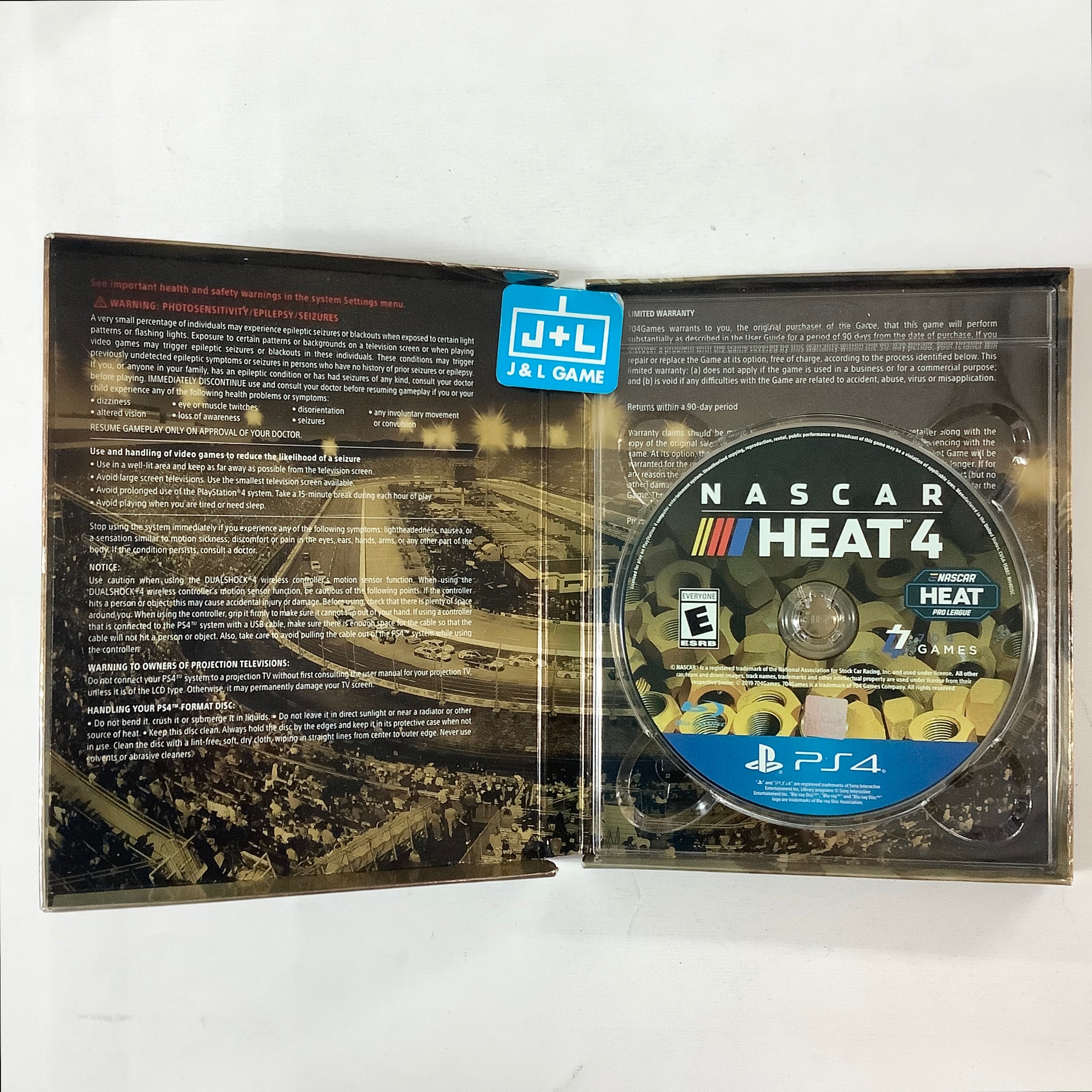 NASCAR Heat 4 (Gold Edition) - (PS4) PlayStation 4 [Pre-Owned] Video Games 704 Games