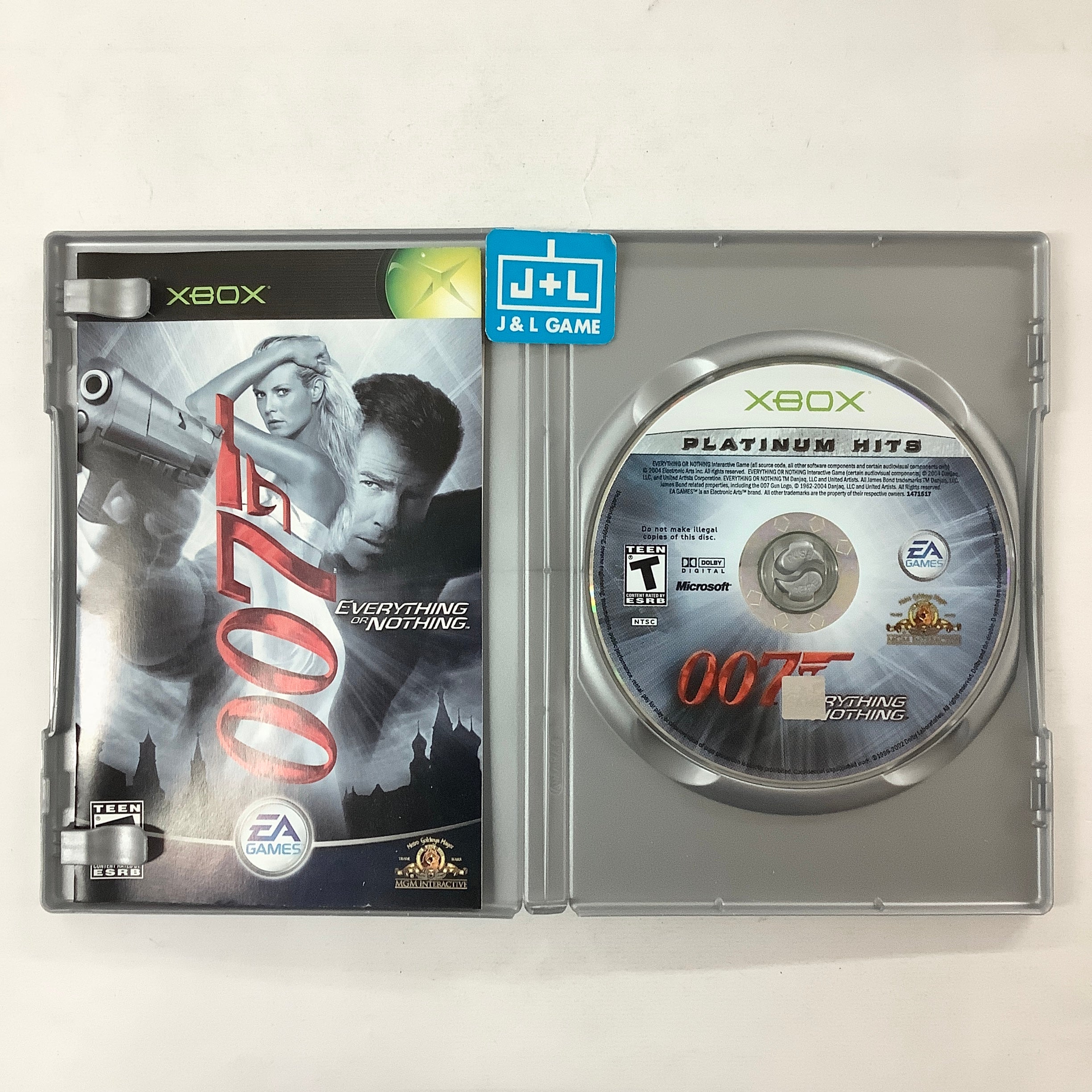 James Bond 007: Everything or Nothing (Platinum Hits) - (XB) Xbox [Pre-Owned] Video Games EA Games   