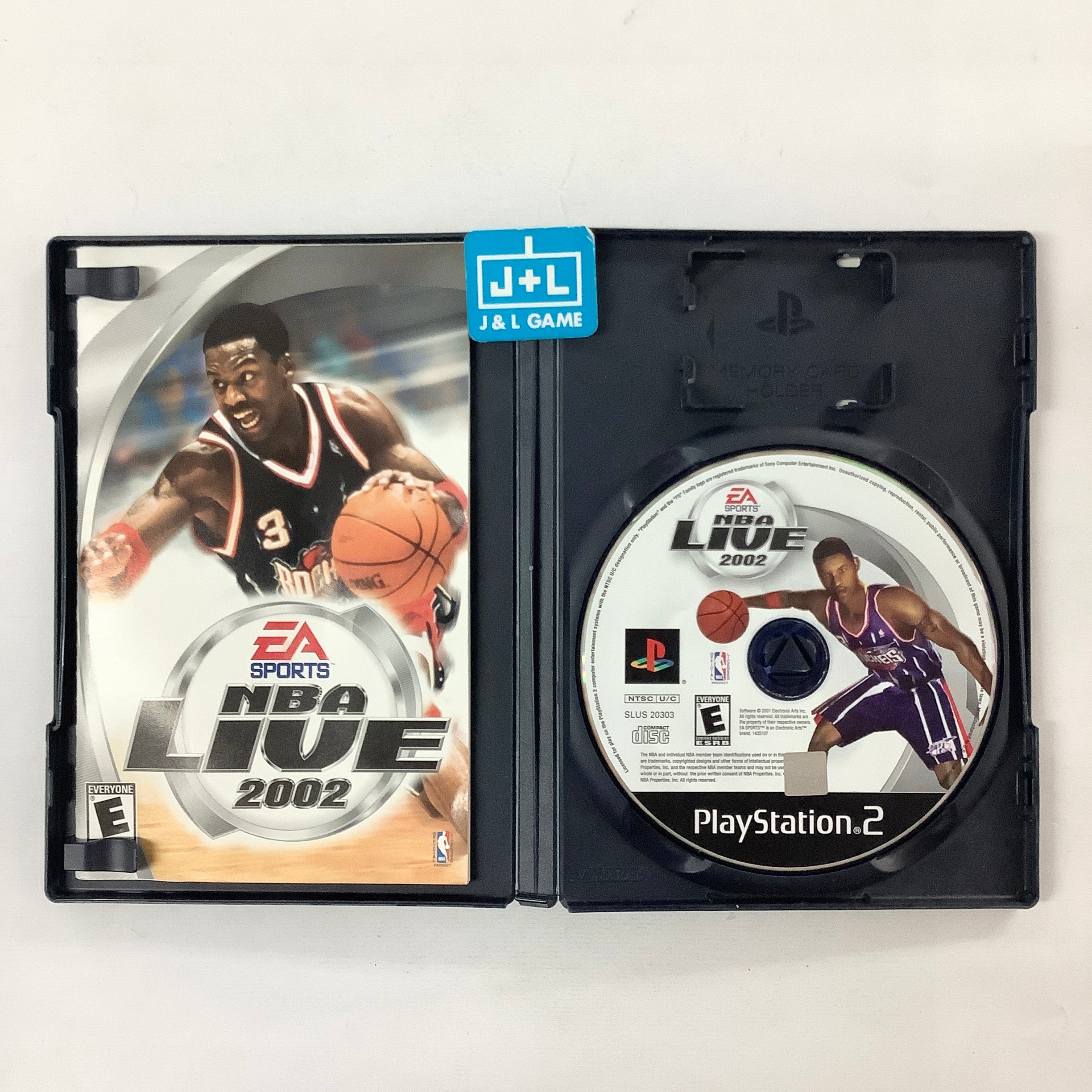 NBA Live 2002 - (PS2) PlayStation 2 [Pre-Owned] Video Games Electronic Arts   