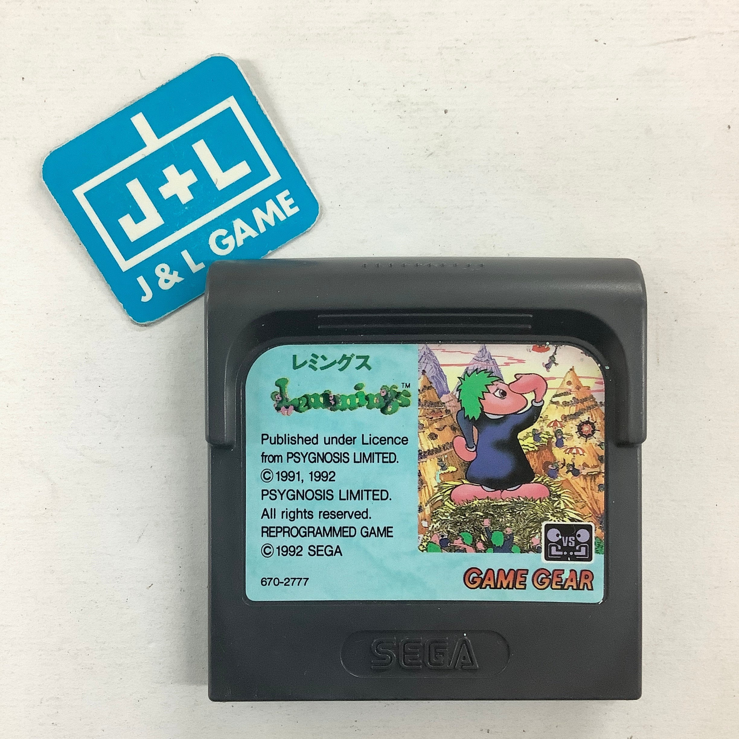 Lemmings - SEGA GameGear (Japanese Import) [Pre-Owned] Video Games Sega   