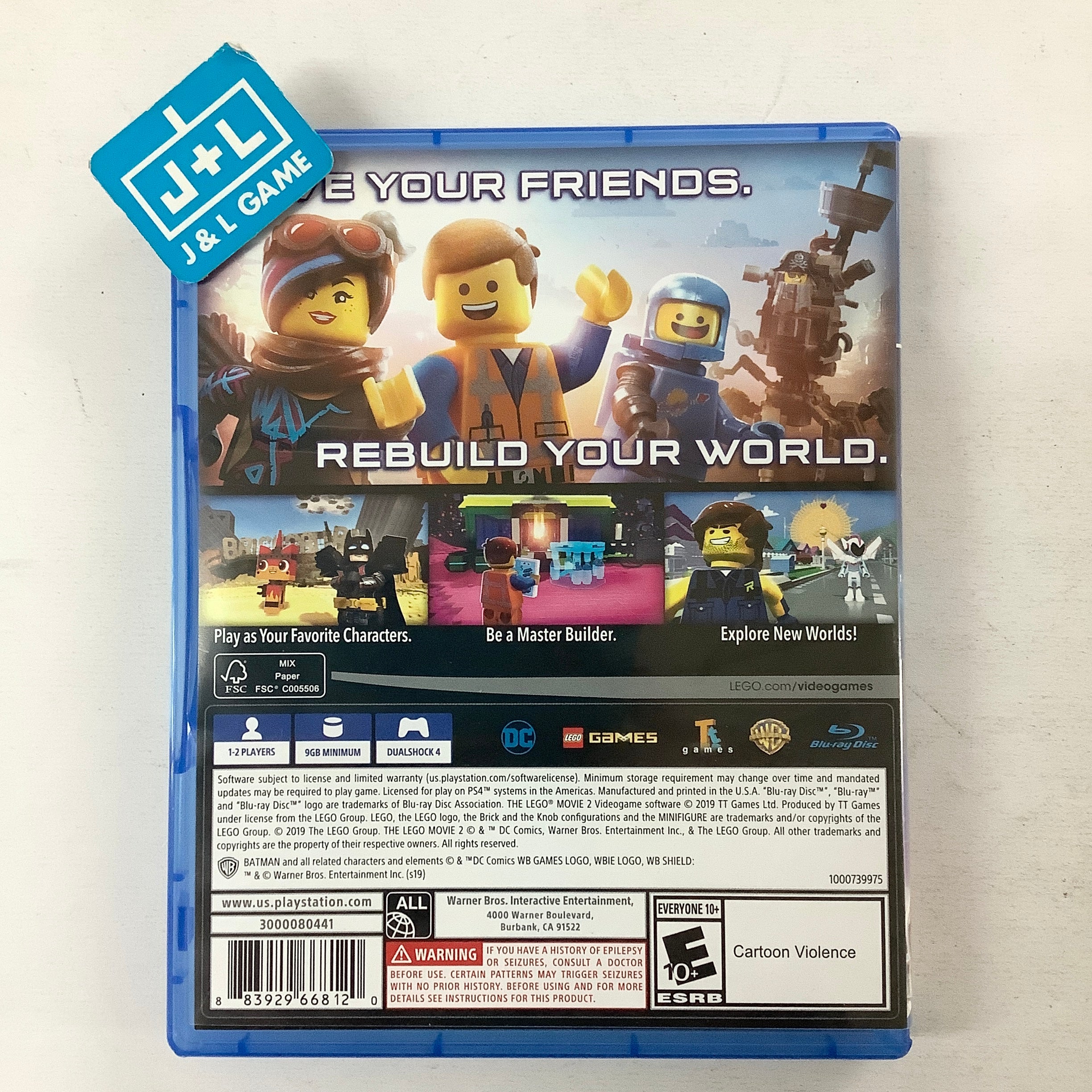 LEGO The LEGO Movie 2 Videogame - (PS4) PlayStation 4 [Pre-Owned] Video Games WB Games