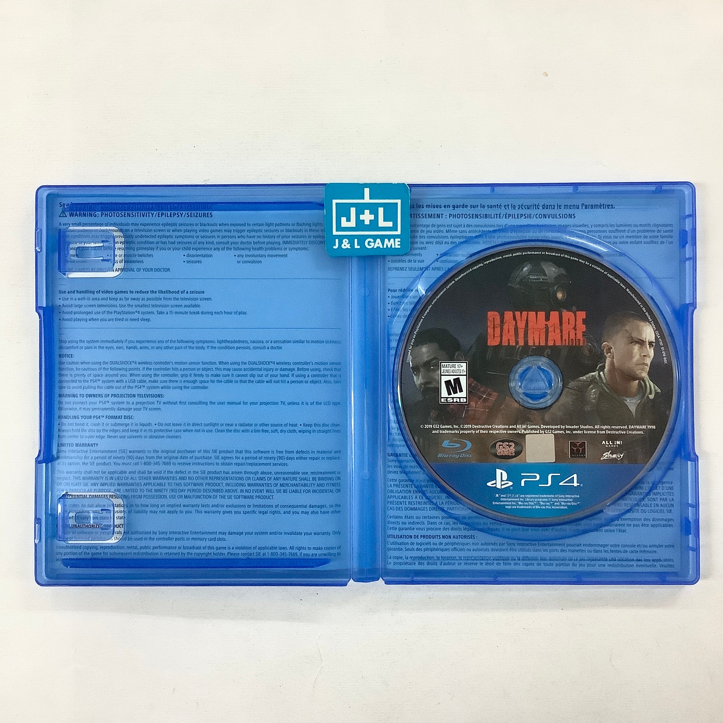 Daymare: 1998 - (PS4) PlayStation 4 [Pre-Owned] Video Games GS2 Games   