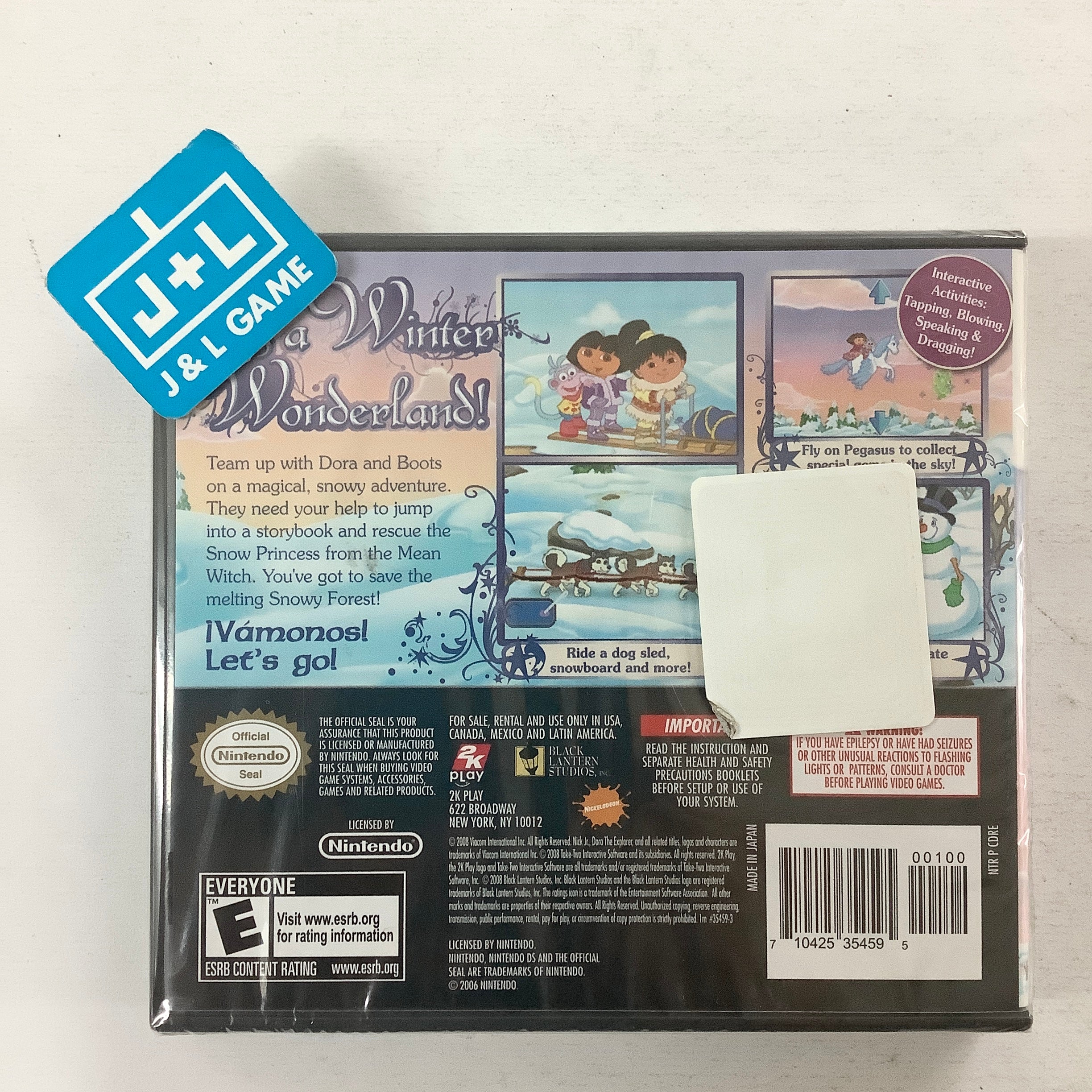 Dora Saves the Snow Princess - (NDS) Nintendo DS Video Games Take-Two Interactive   