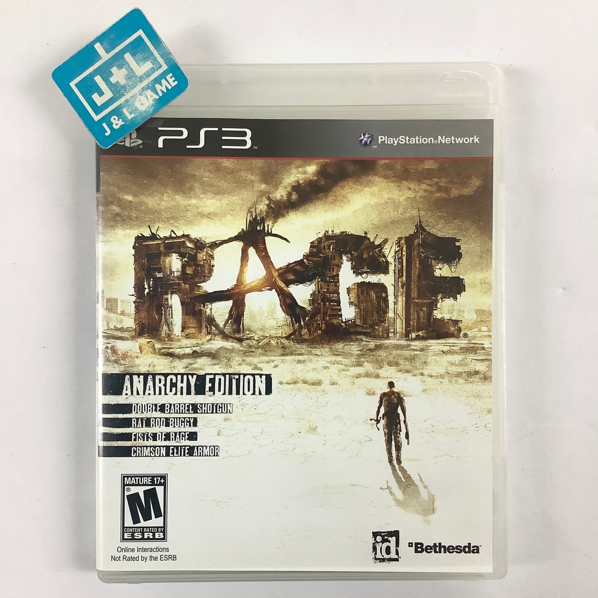 Rage (Anarchy Edition) - (PS3) PlayStation 3 [Pre-Owned] | J&L Game